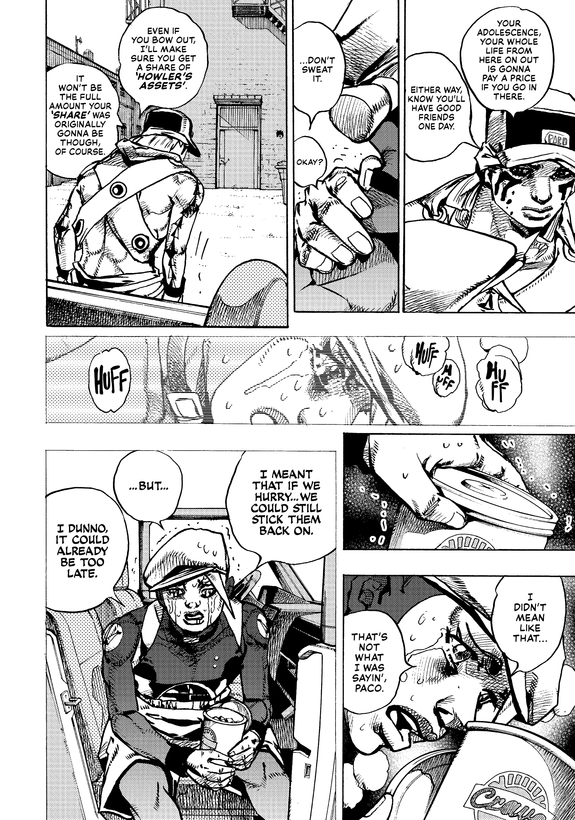 JoJo Bizarre Adventure Part 9: The JoJoLands, chapter 25, page 7