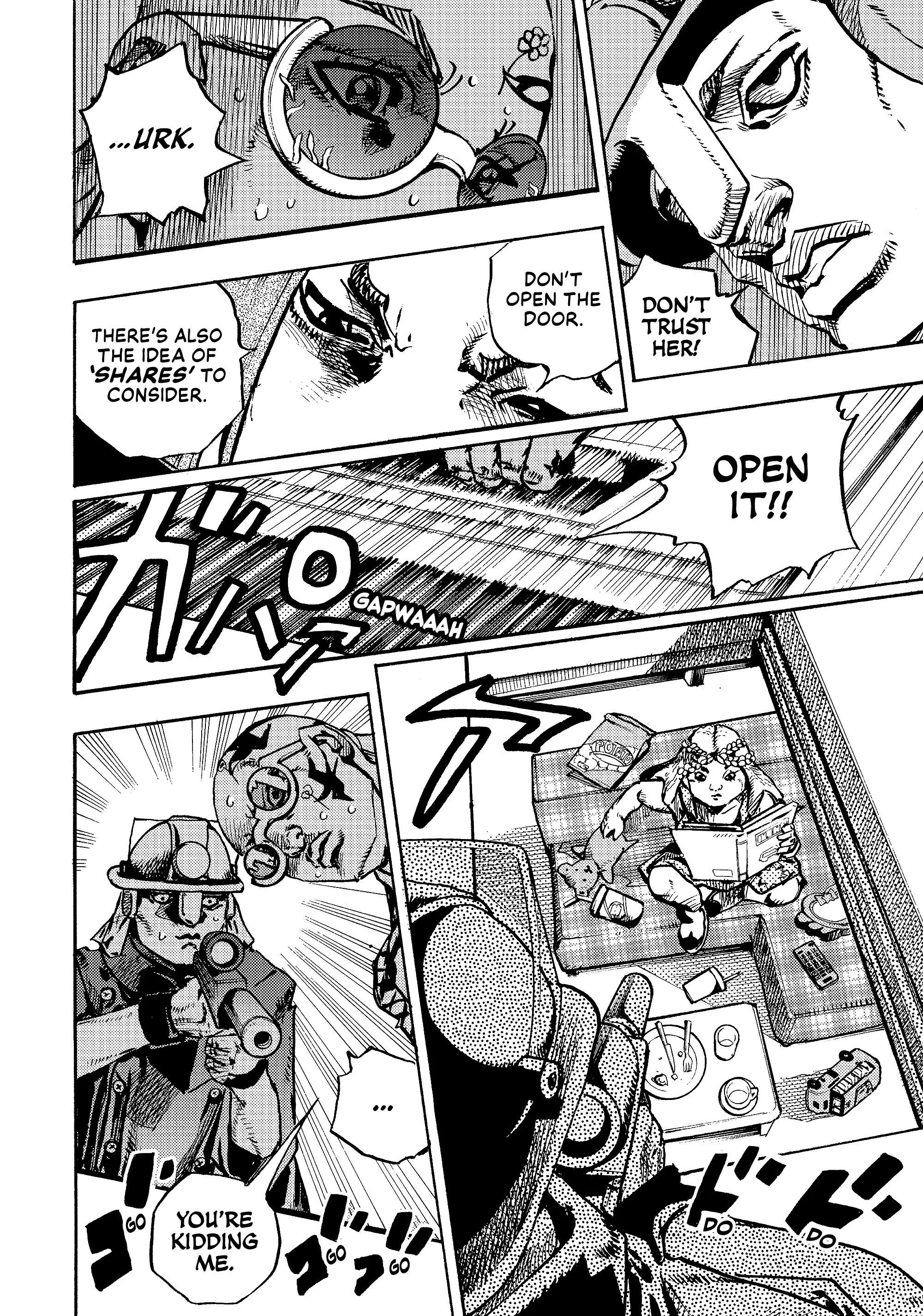JoJo Bizarre Adventure Part 9: The JoJoLands, chapter 25, page 27