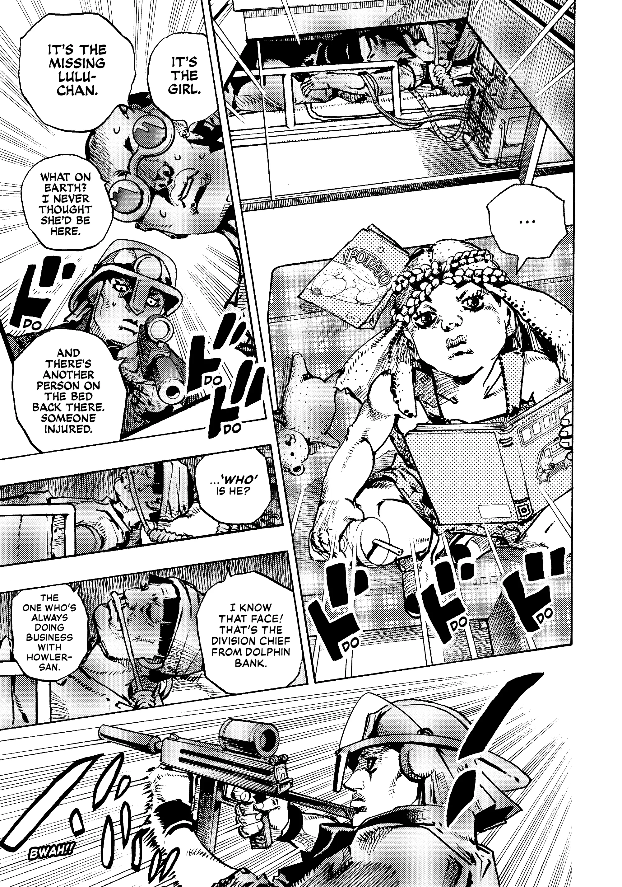 JoJo Bizarre Adventure Part 9: The JoJoLands, chapter 25, page 28
