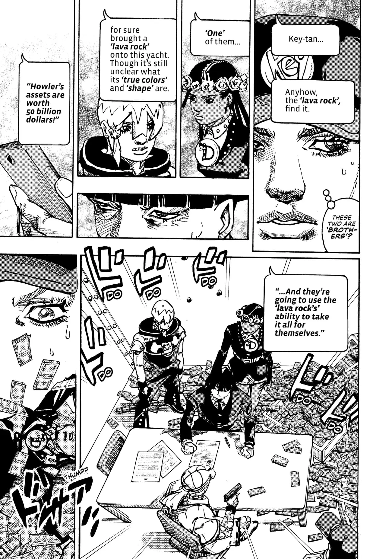 JoJo Bizarre Adventure Part 9: The JoJoLands, chapter 27, page 22