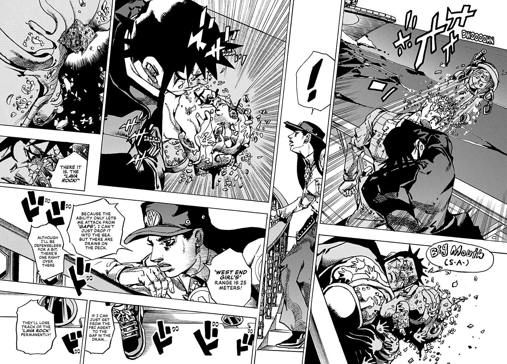 JoJo Bizarre Adventure Part 9: The JoJoLands, chapter 30, page 22