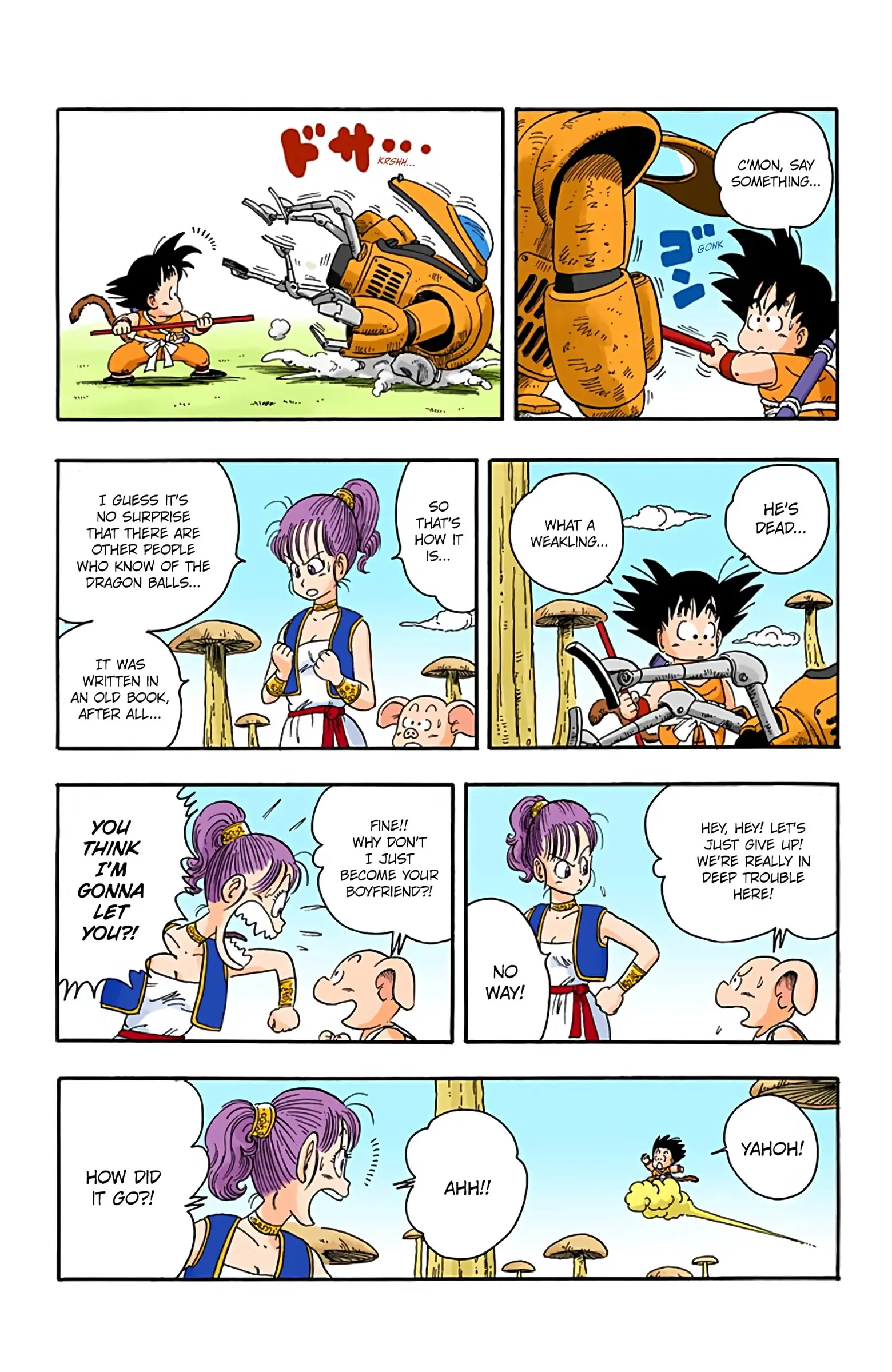 Dragon Ball Colored Manga, chapter 18, page 8