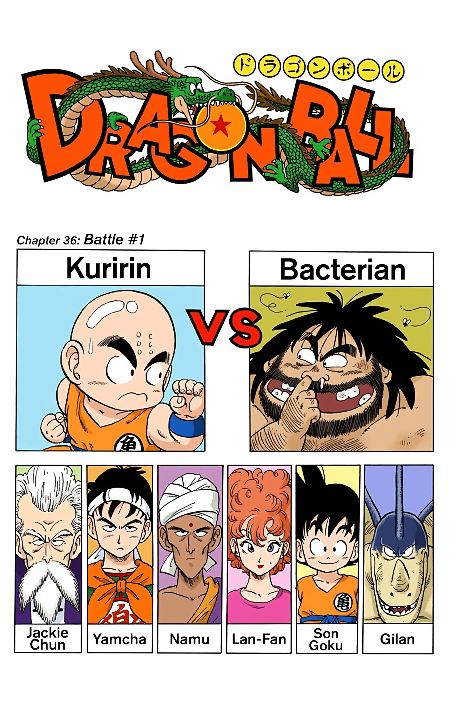 Dragon Ball Colored Manga, chapter 36, page 1
