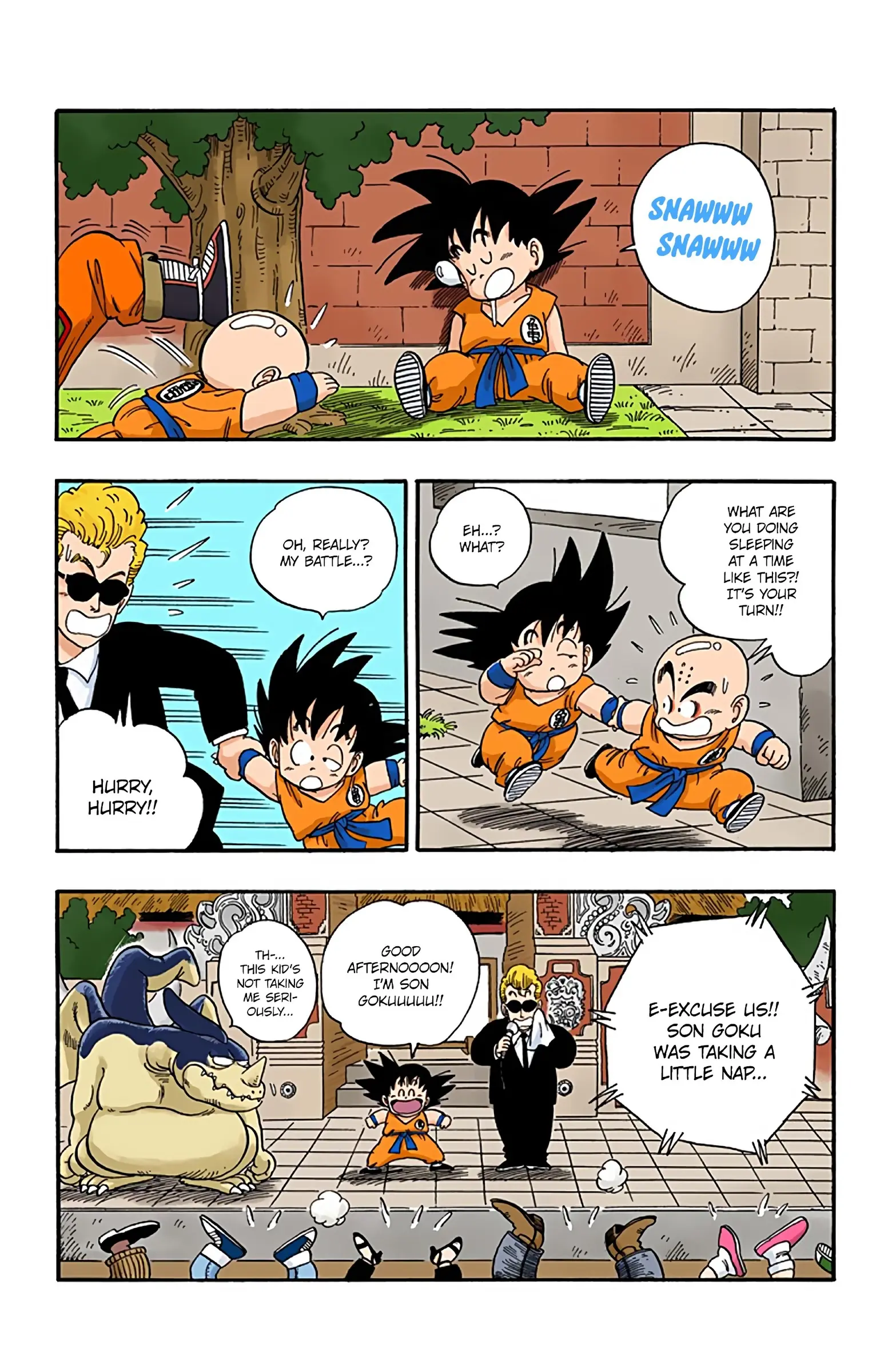 Dragon Ball Colored Manga, chapter 39, page 5