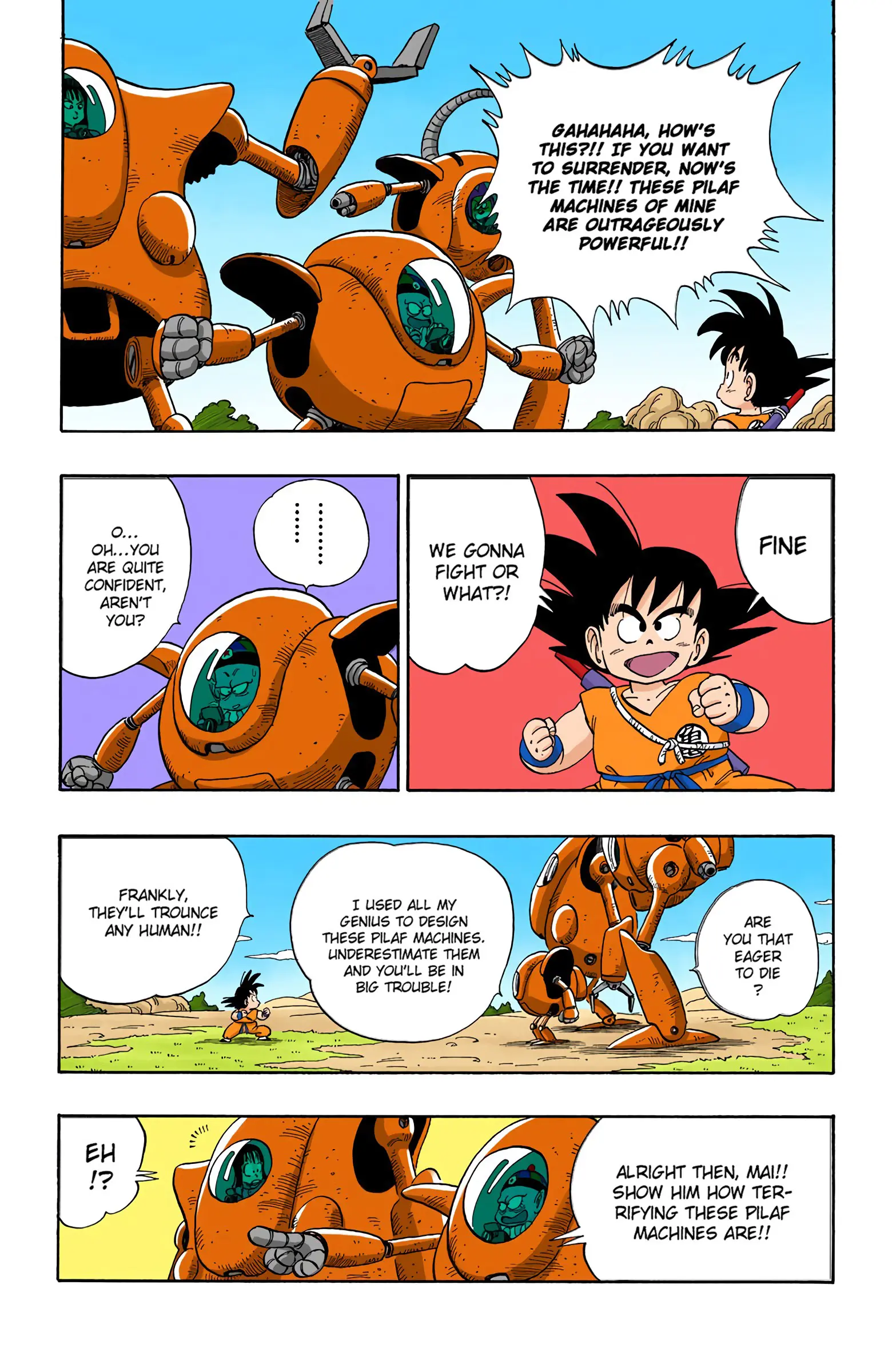 Dragon Ball Colored Manga, chapter 109, page 14