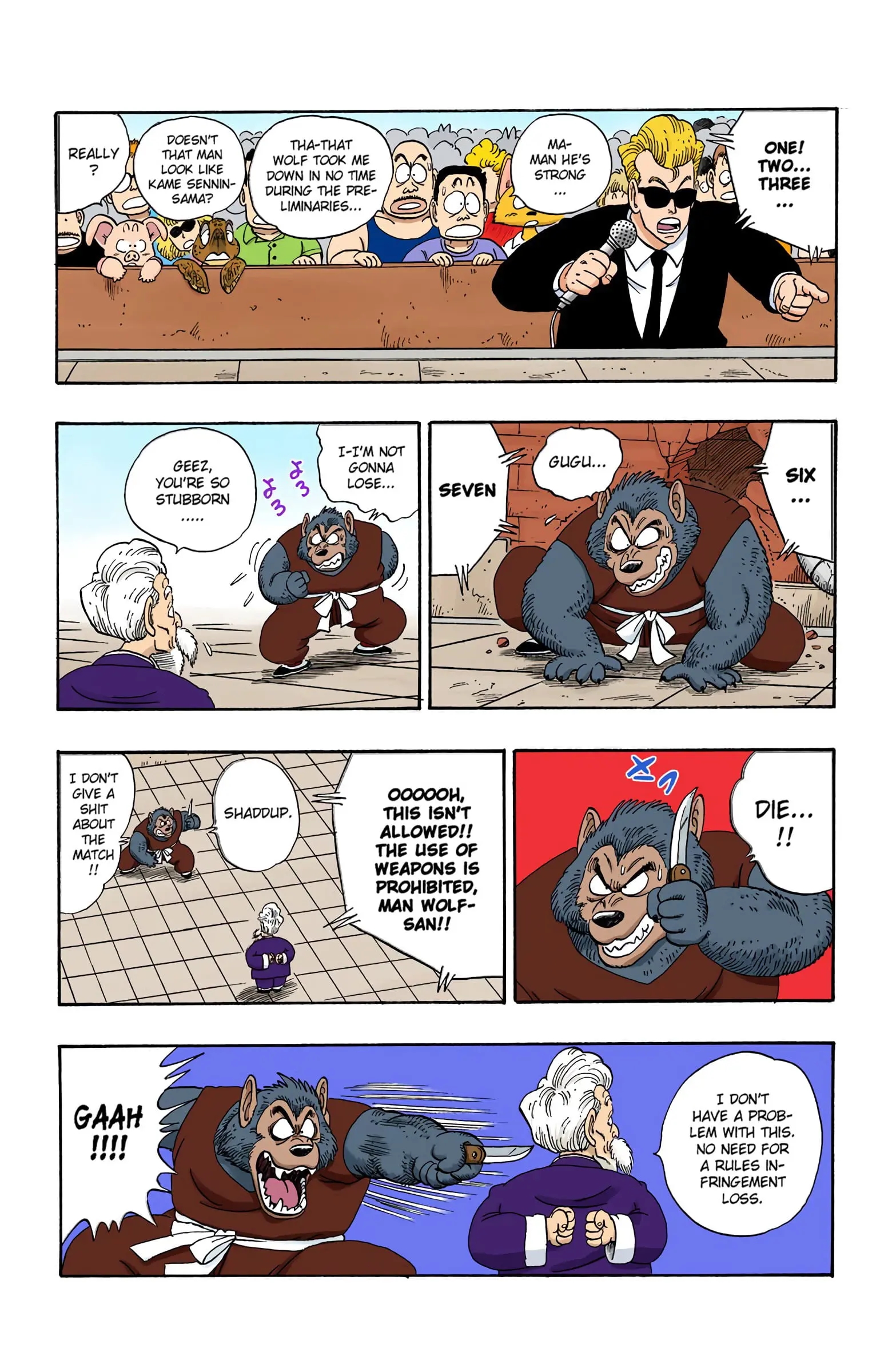 Dragon Ball Colored Manga, chapter 119, page 8