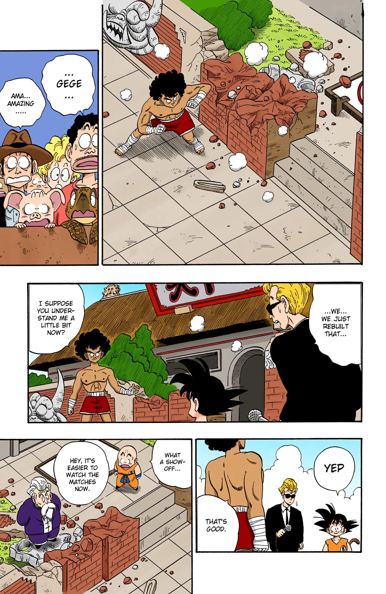 Dragon Ball Colored Manga, chapter 122, page 8