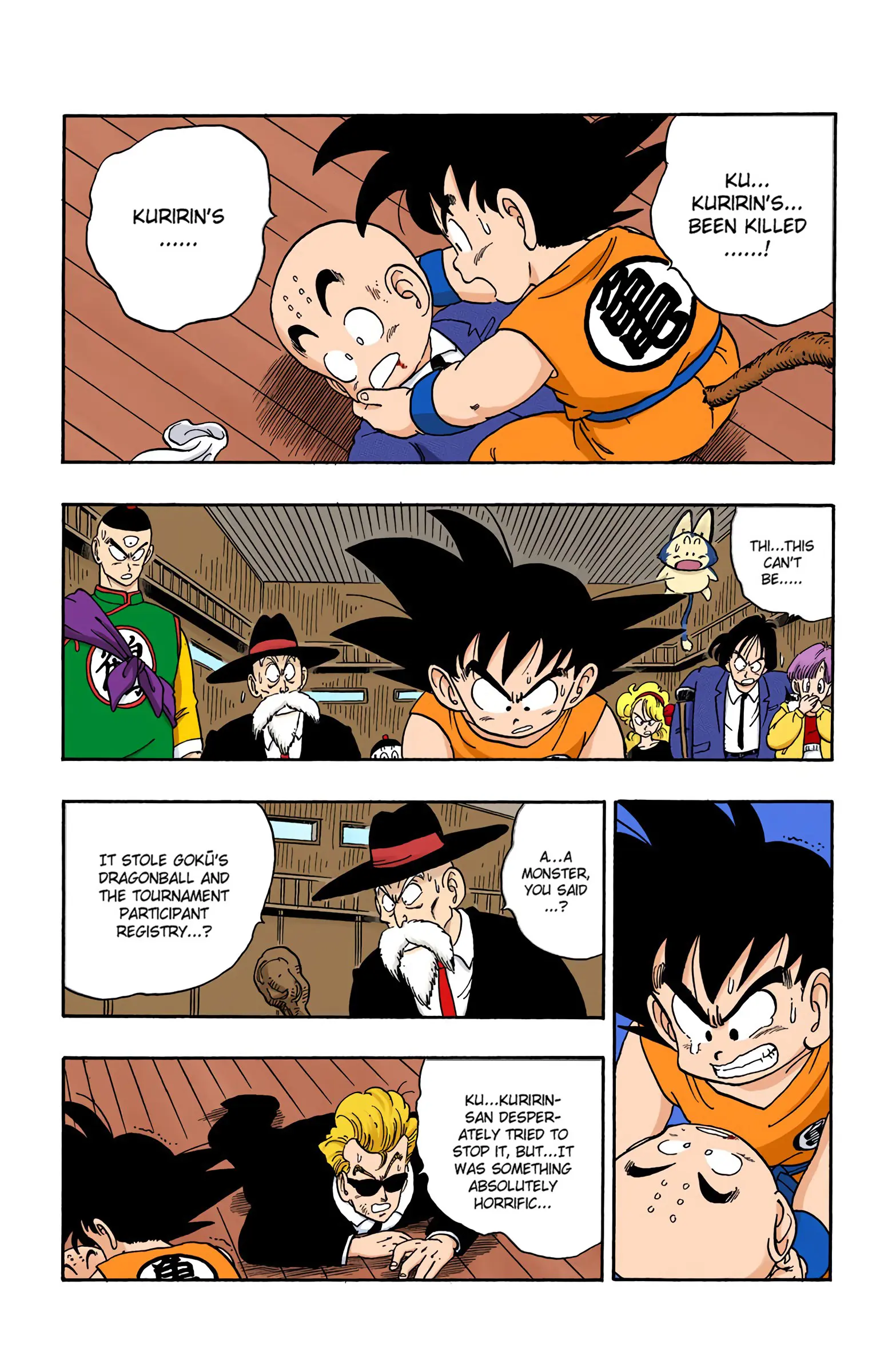 Dragon Ball Colored Manga, chapter 135, page 3