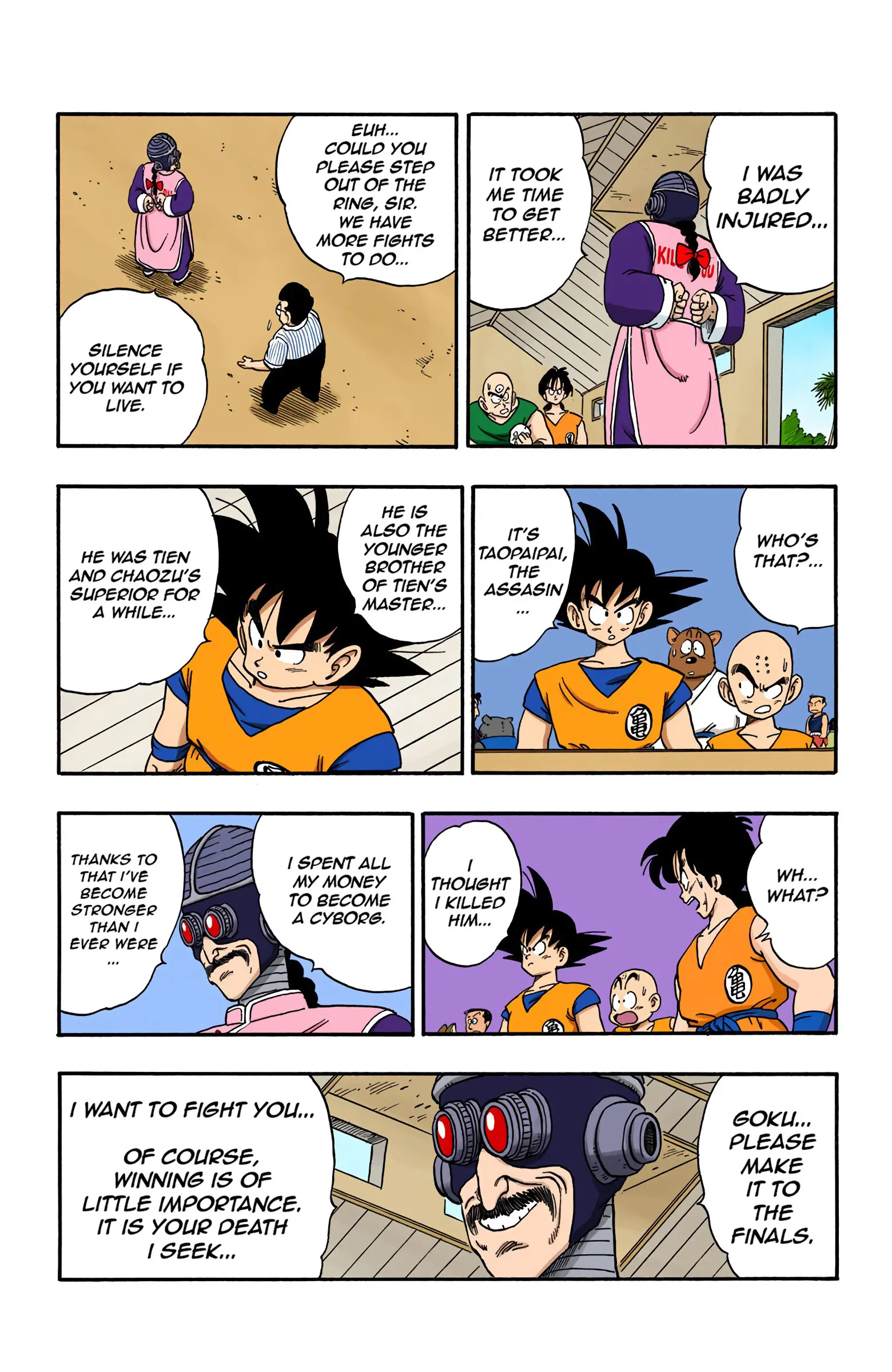 Dragon Ball Colored Manga, chapter 168, page 3