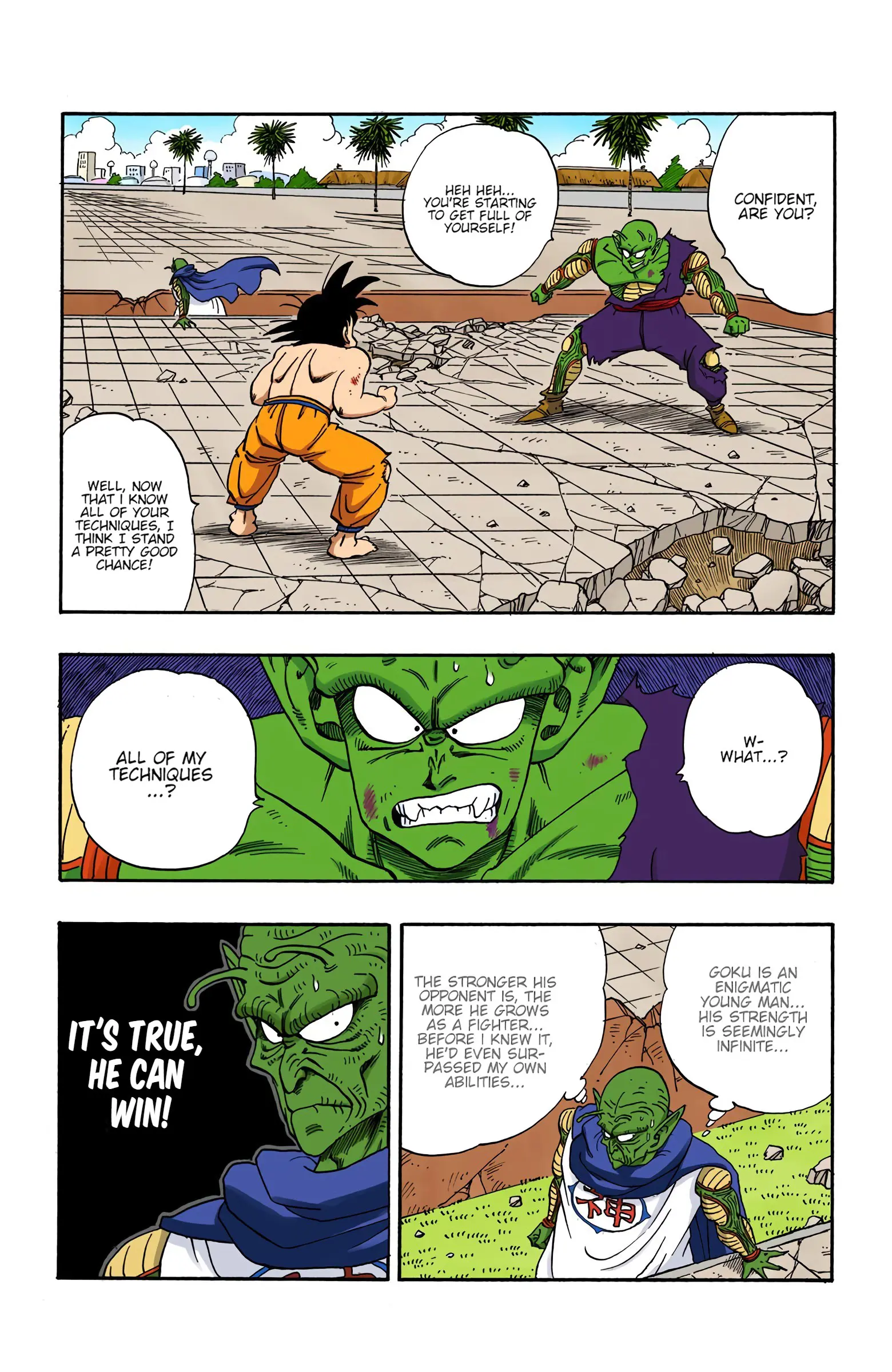 Dragon Ball Colored Manga, chapter 189, page 5