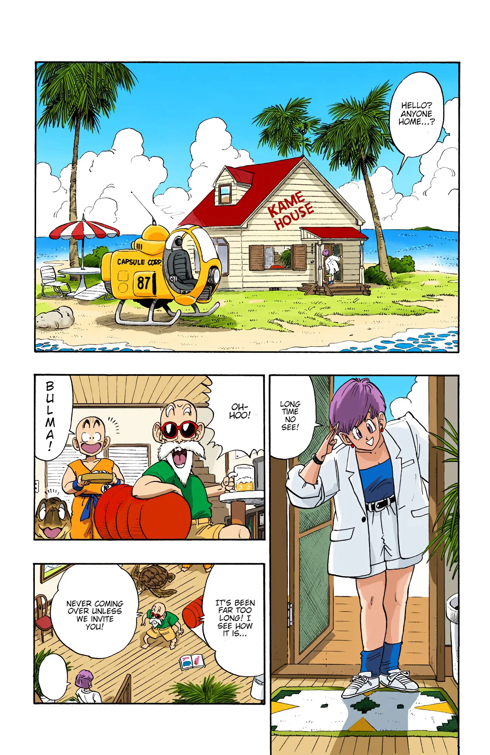 DBZ Saiyan Saga Colored Manga, chapter 196, page 2