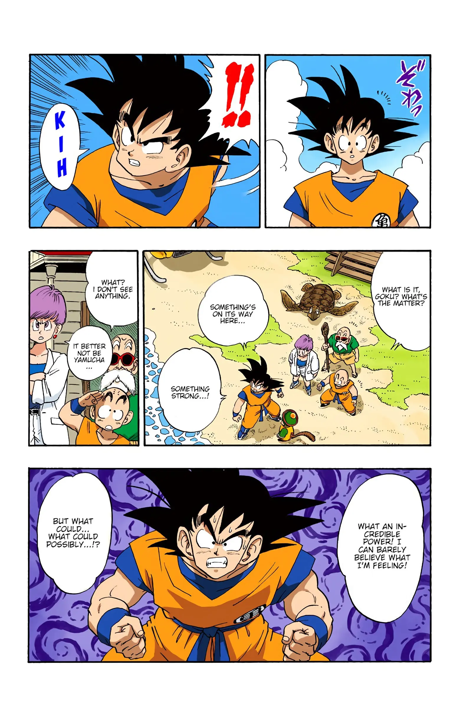 DBZ Saiyan Saga Colored Manga, chapter 196, page 10