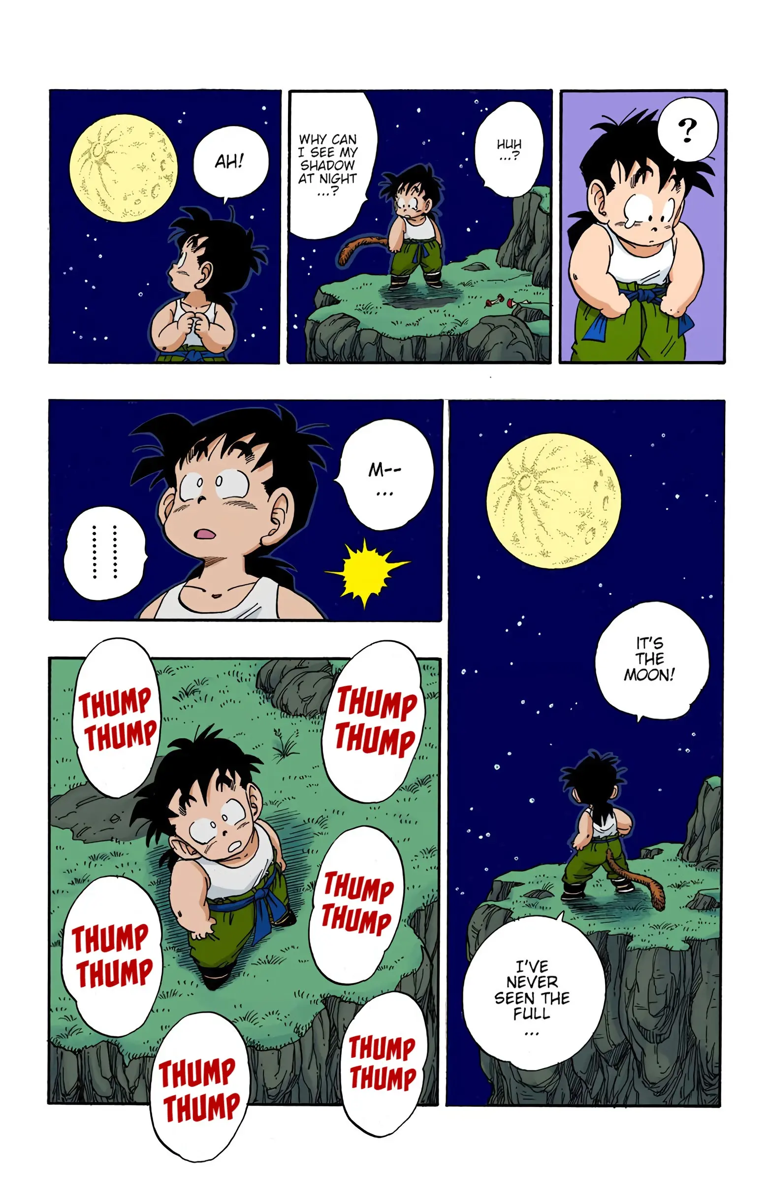 DBZ Saiyan Saga Colored Manga, chapter 208, page 4