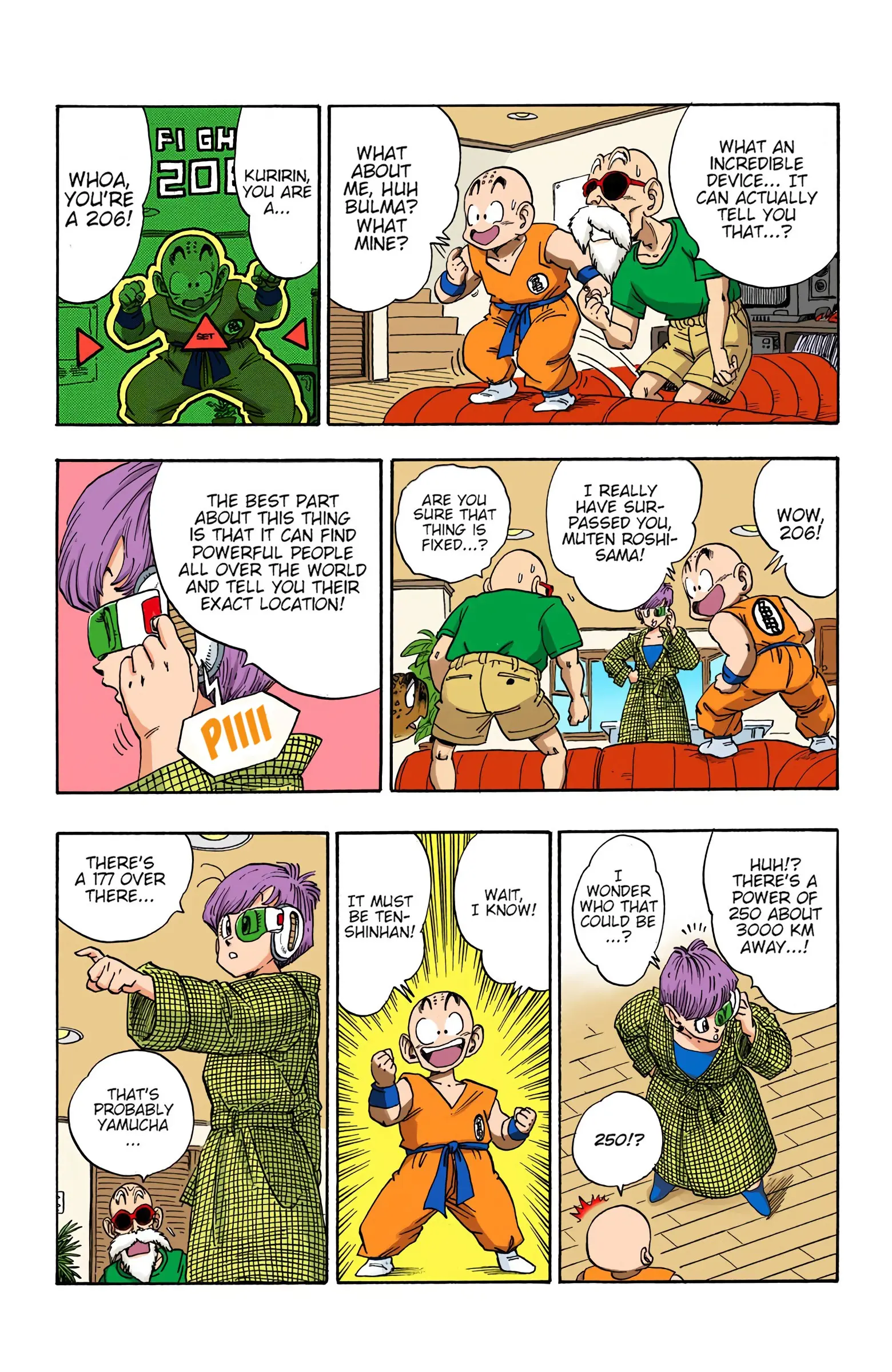 DBZ Saiyan Saga Colored Manga, chapter 209, page 5