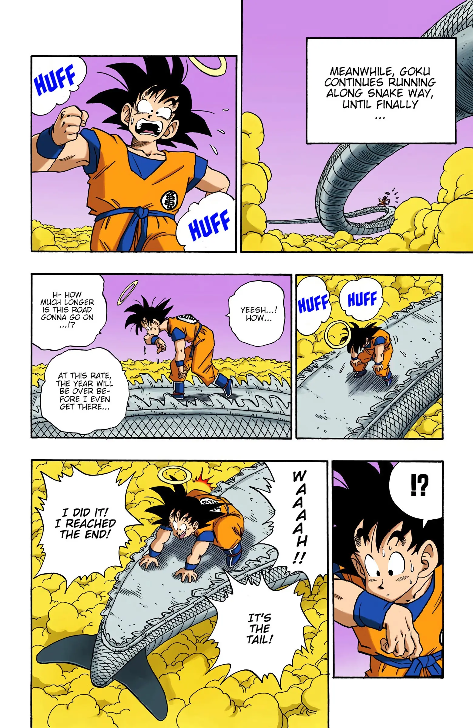 DBZ Saiyan Saga Colored Manga, chapter 210, page 6