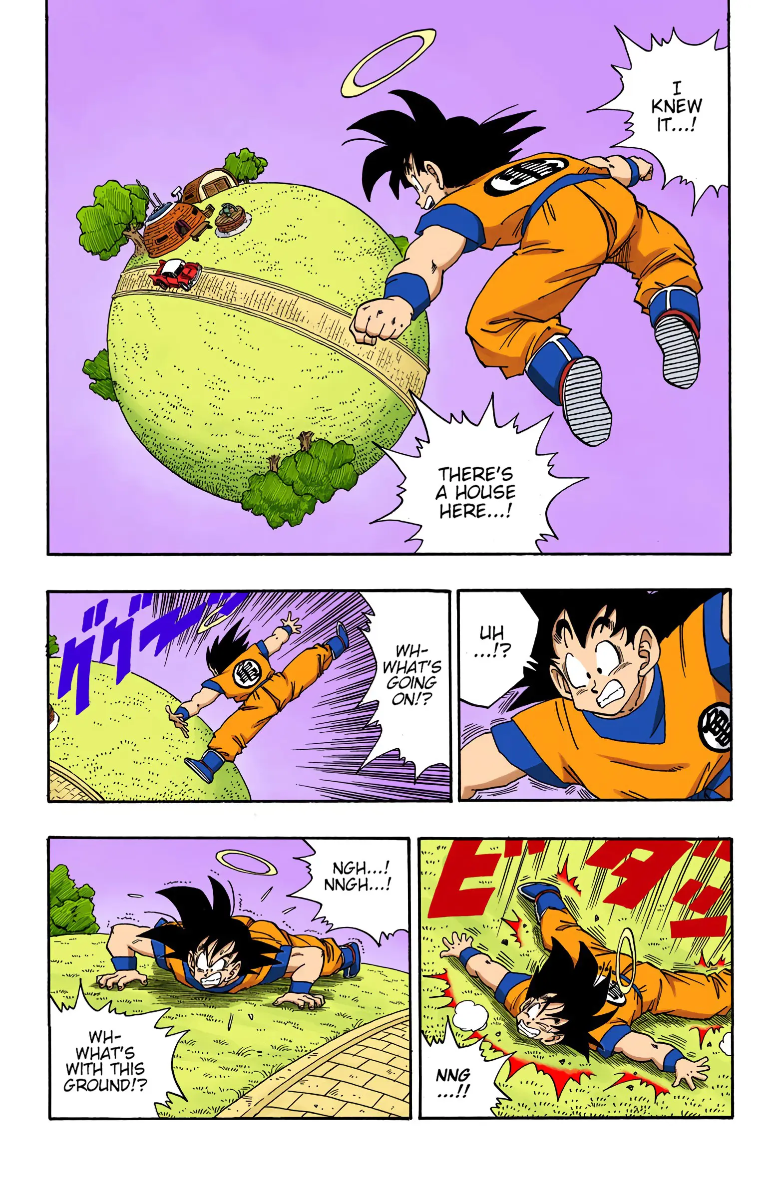 DBZ Saiyan Saga Colored Manga, chapter 210, page 8