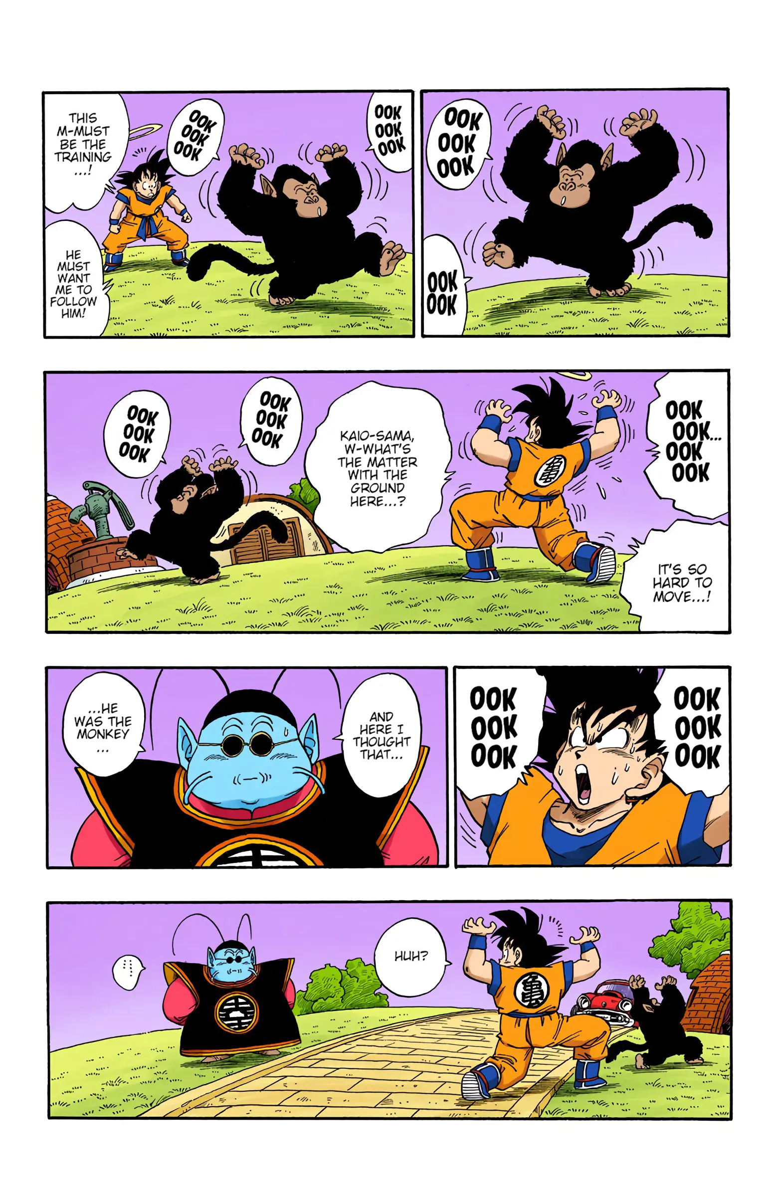 DBZ Saiyan Saga Colored Manga, chapter 210, page 10