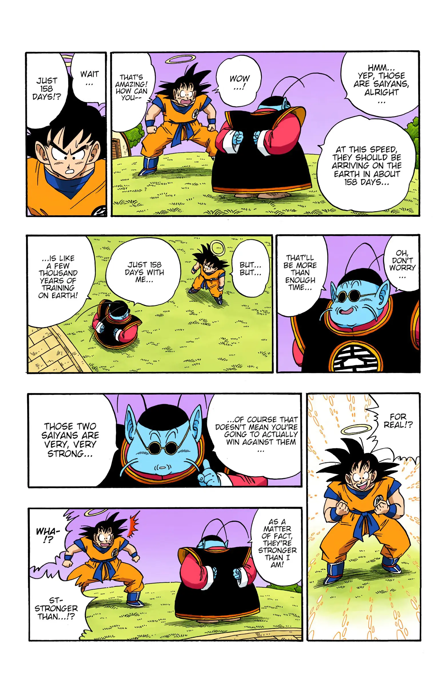 DBZ Saiyan Saga Colored Manga, chapter 211, page 3