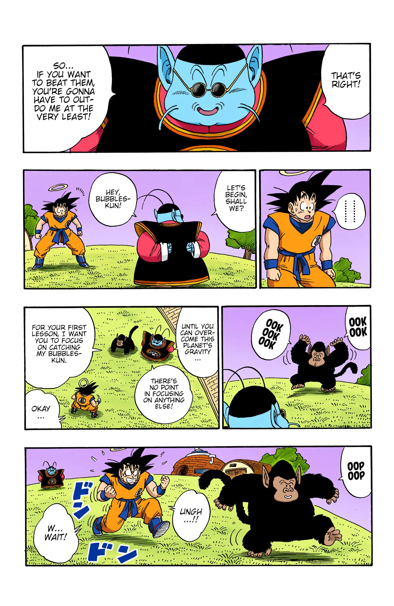 DBZ Saiyan Saga Colored Manga, chapter 211, page 4