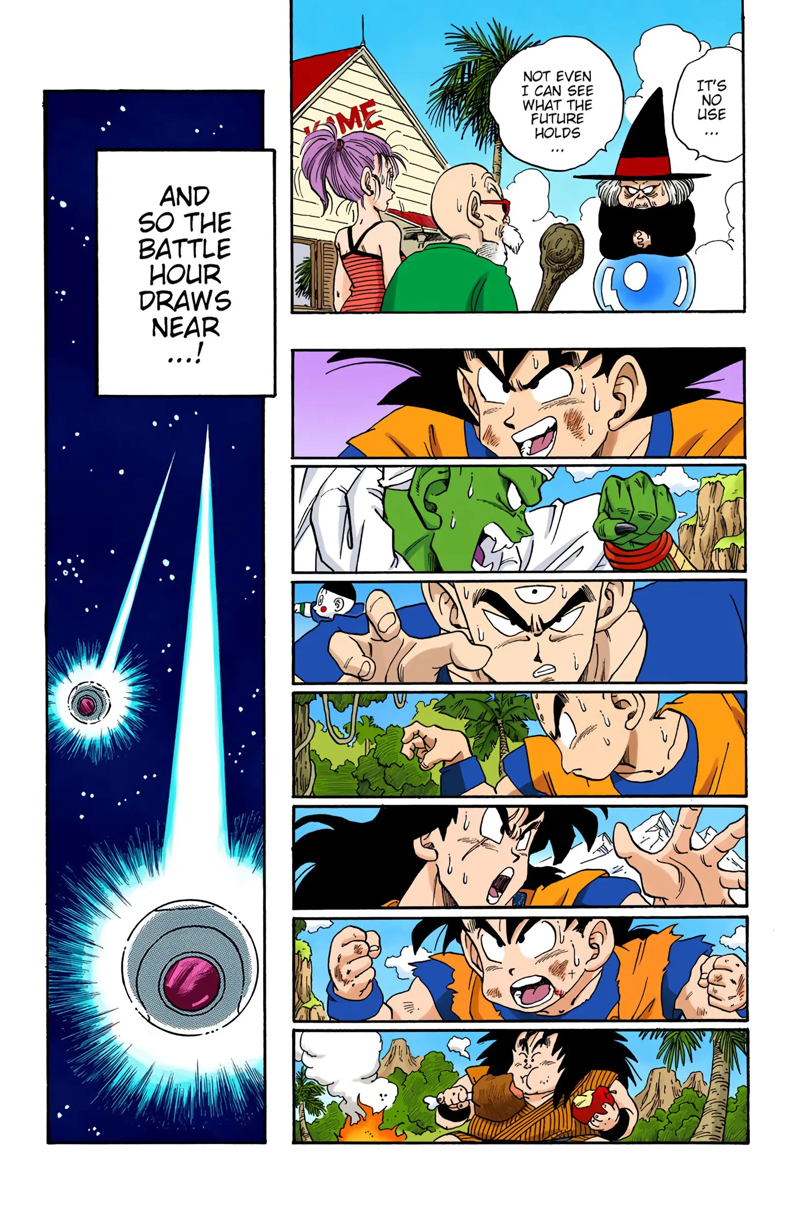 DBZ Saiyan Saga Colored Manga, chapter 211, page 15