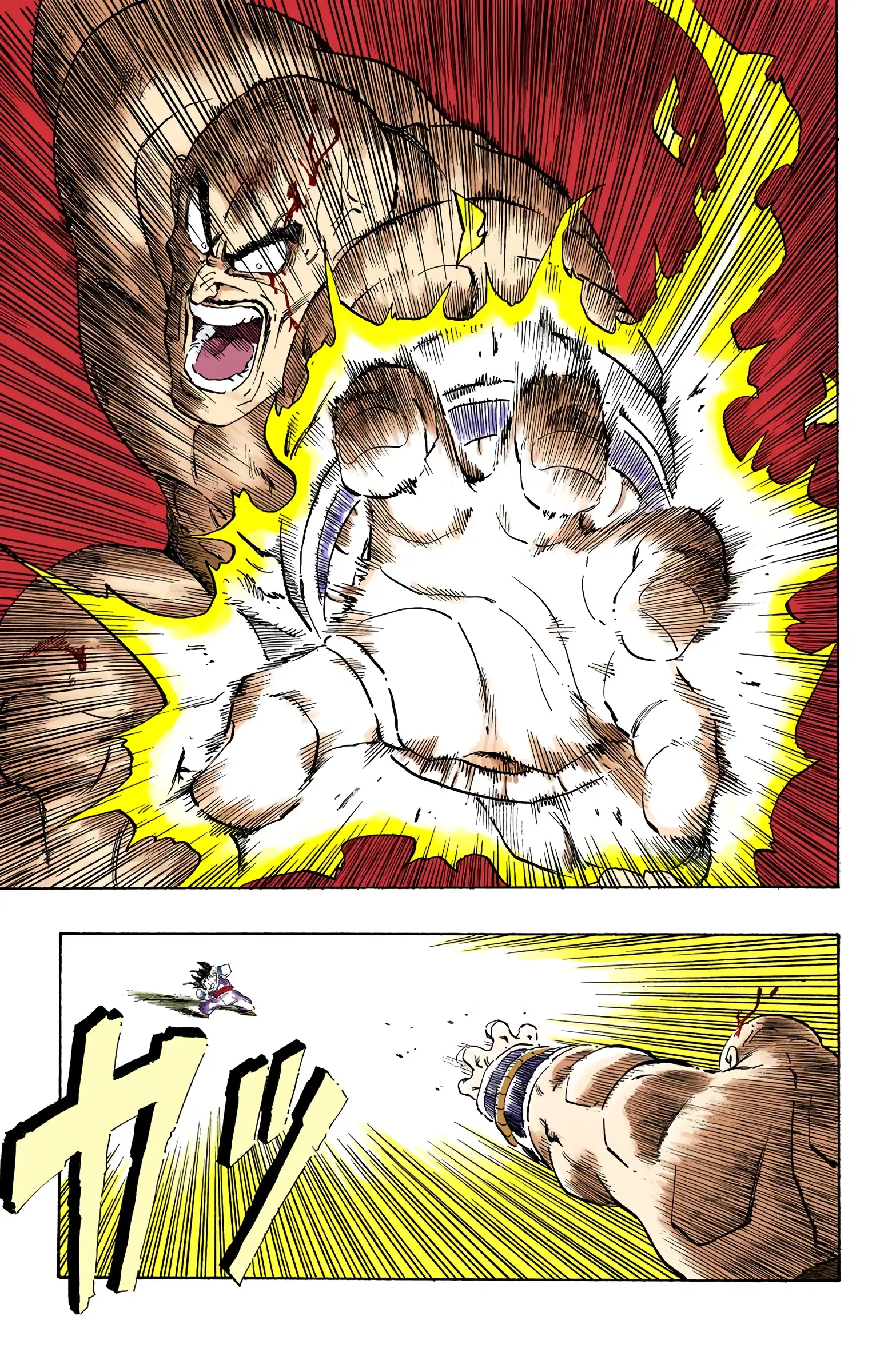 DBZ Saiyan Saga Colored Manga, chapter 222, page 13