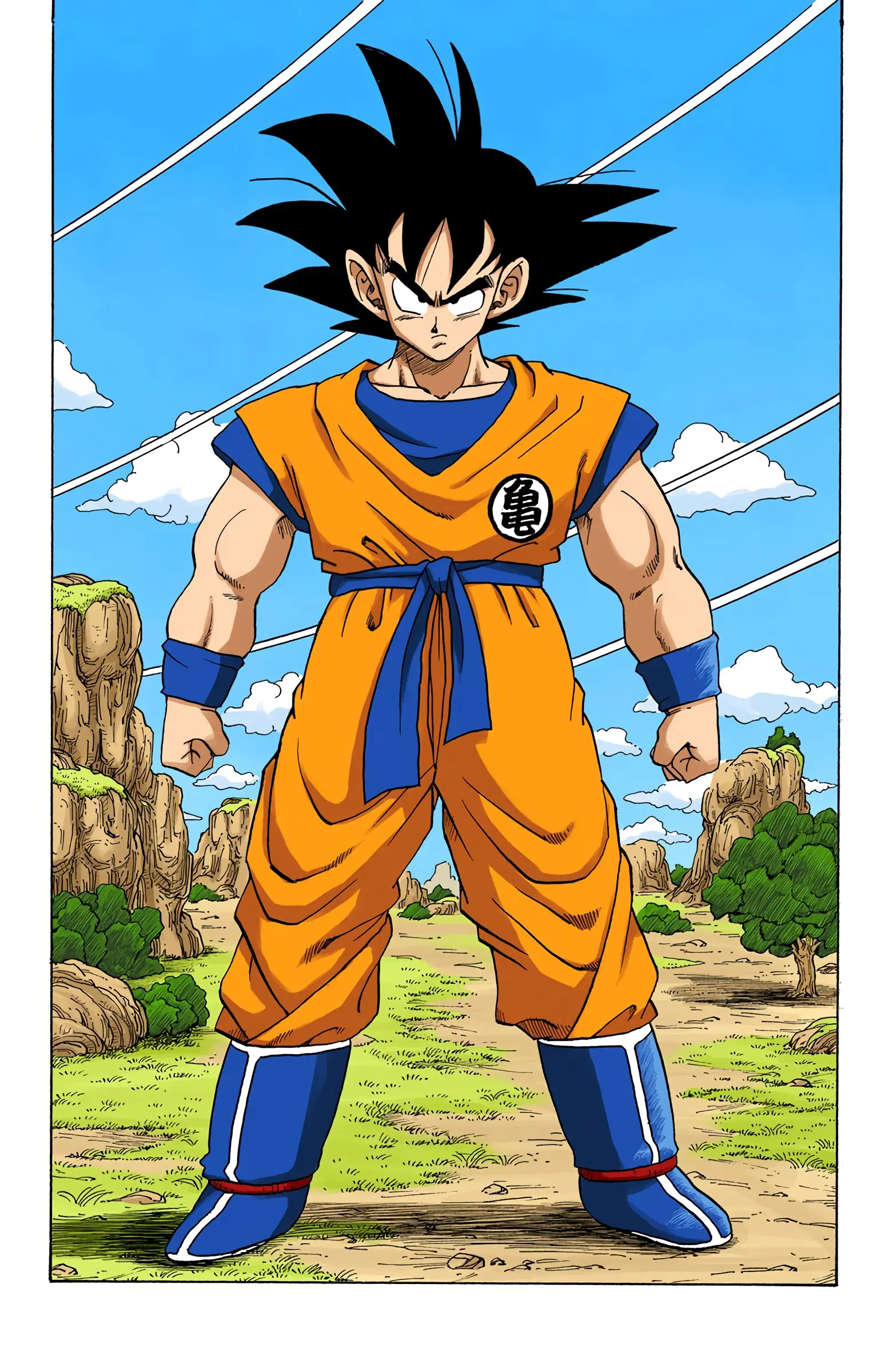 DBZ Saiyan Saga Colored Manga, chapter 224, page 2