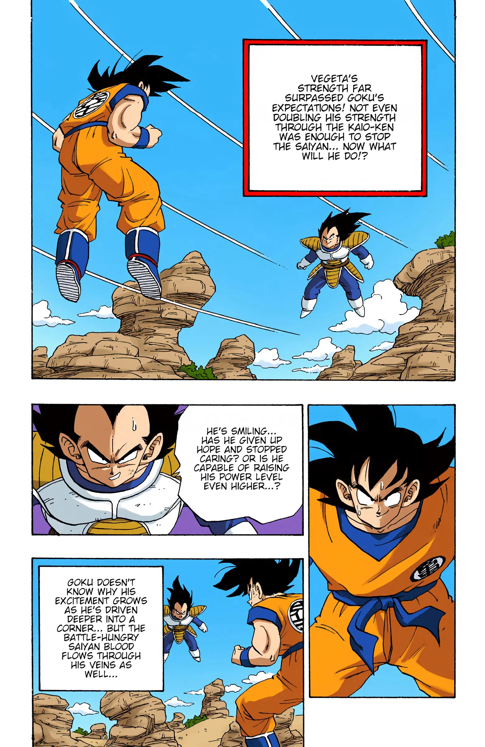 DBZ Saiyan Saga Colored Manga, chapter 229, page 2