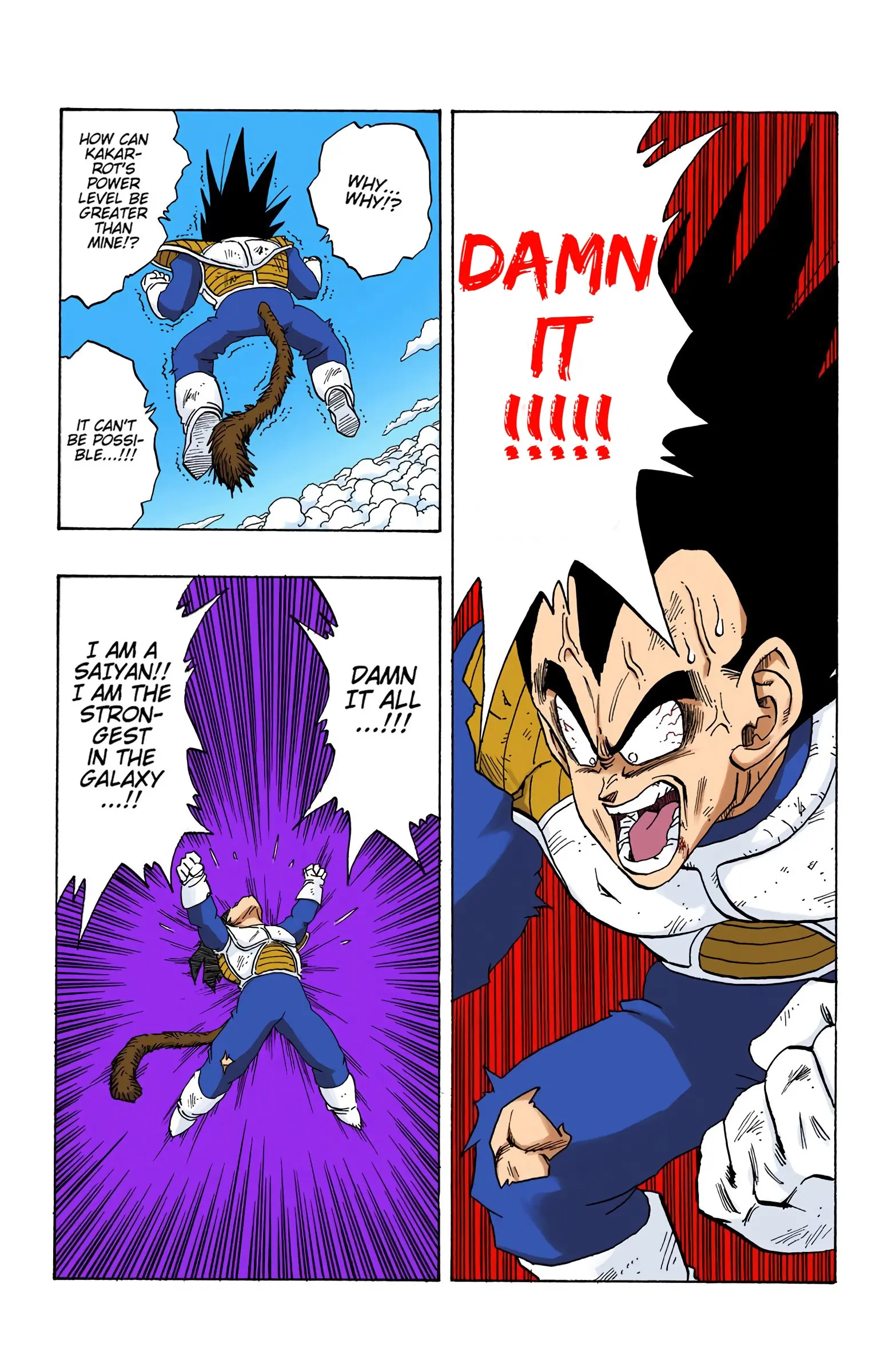 DBZ Saiyan Saga Colored Manga, chapter 232, page 6