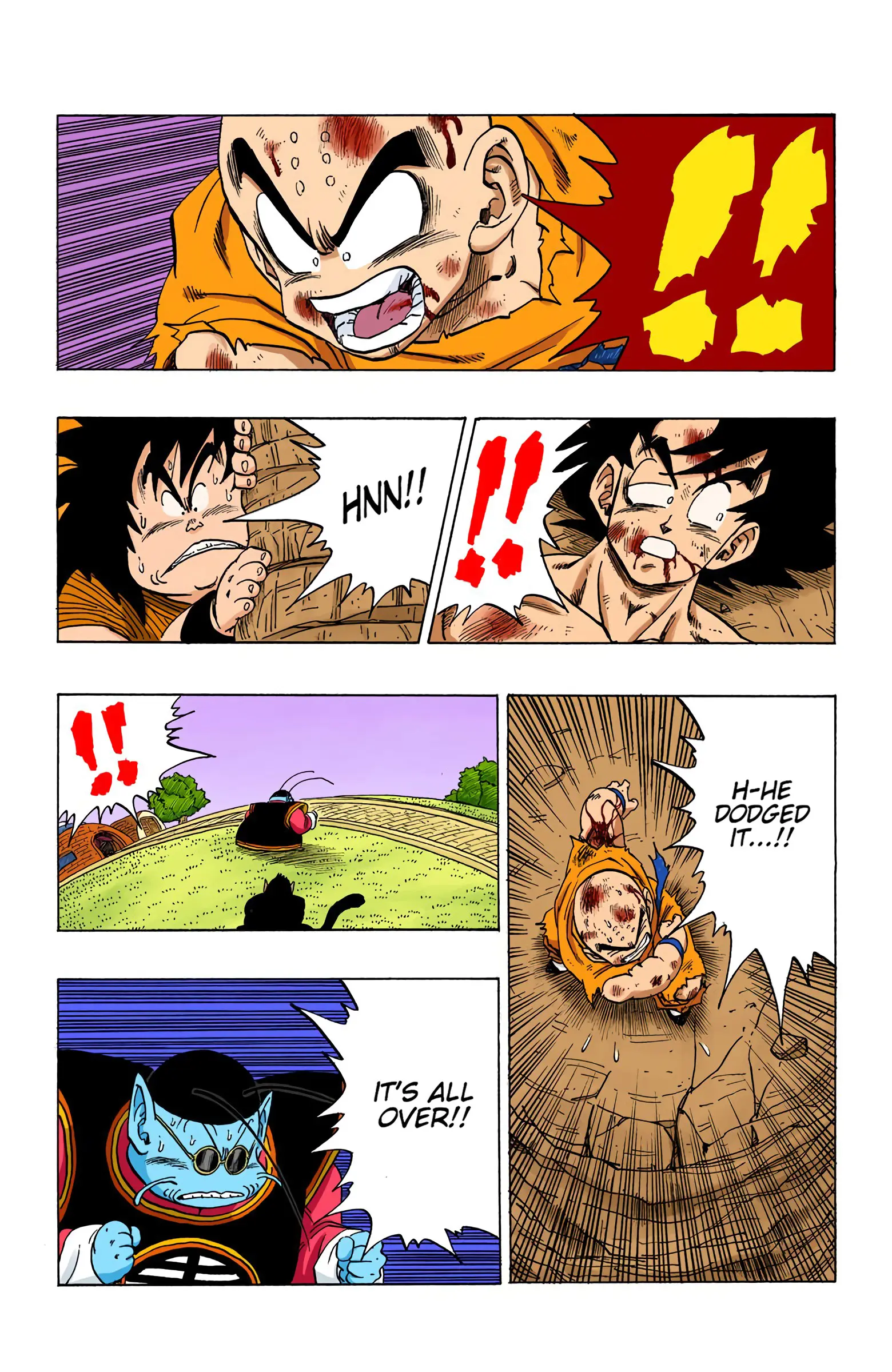 DBZ Saiyan Saga Colored Manga, chapter 238, page 3
