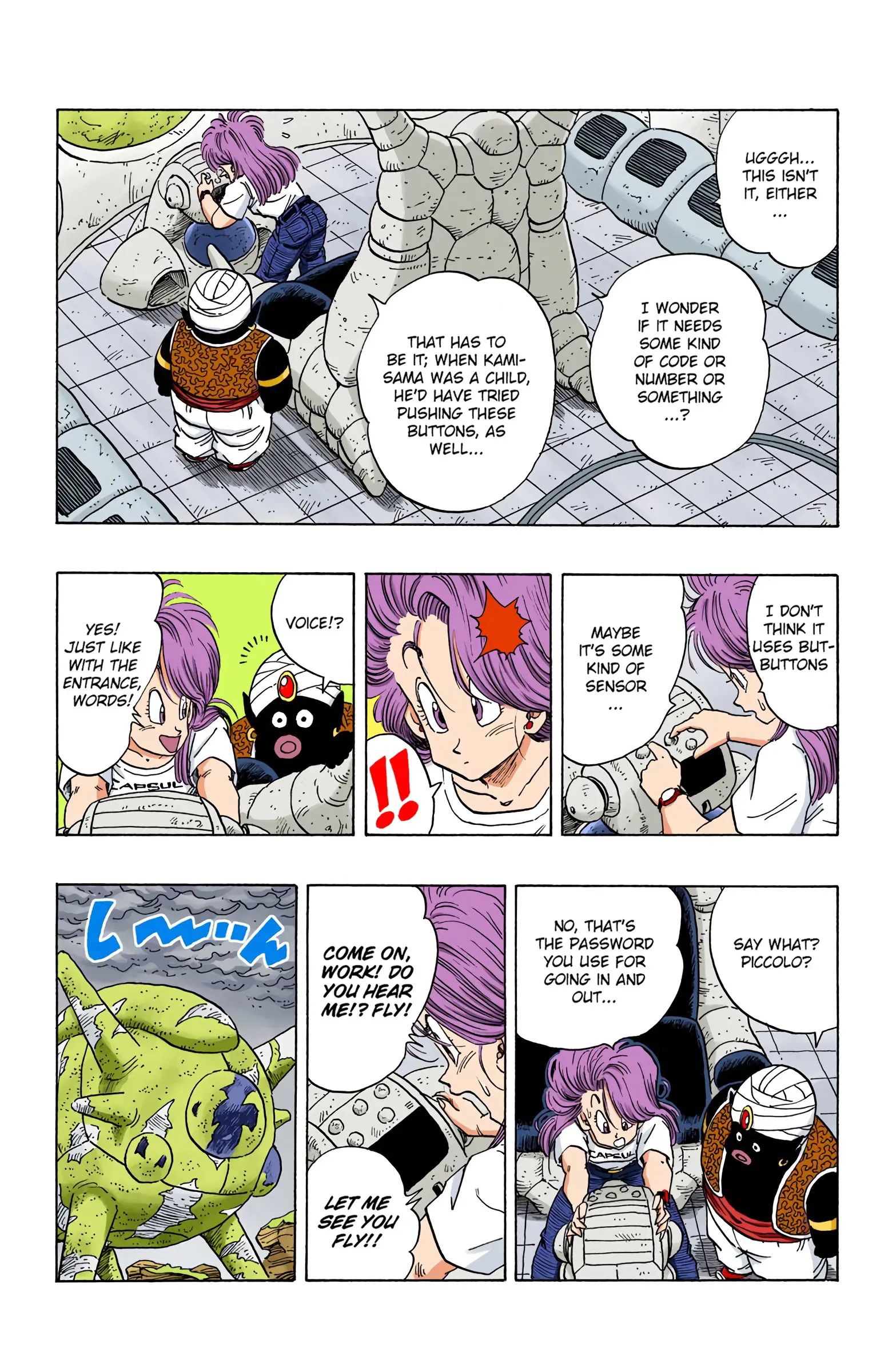 DBZ Frieza Saga Colored Manga, chapter 244, page 13