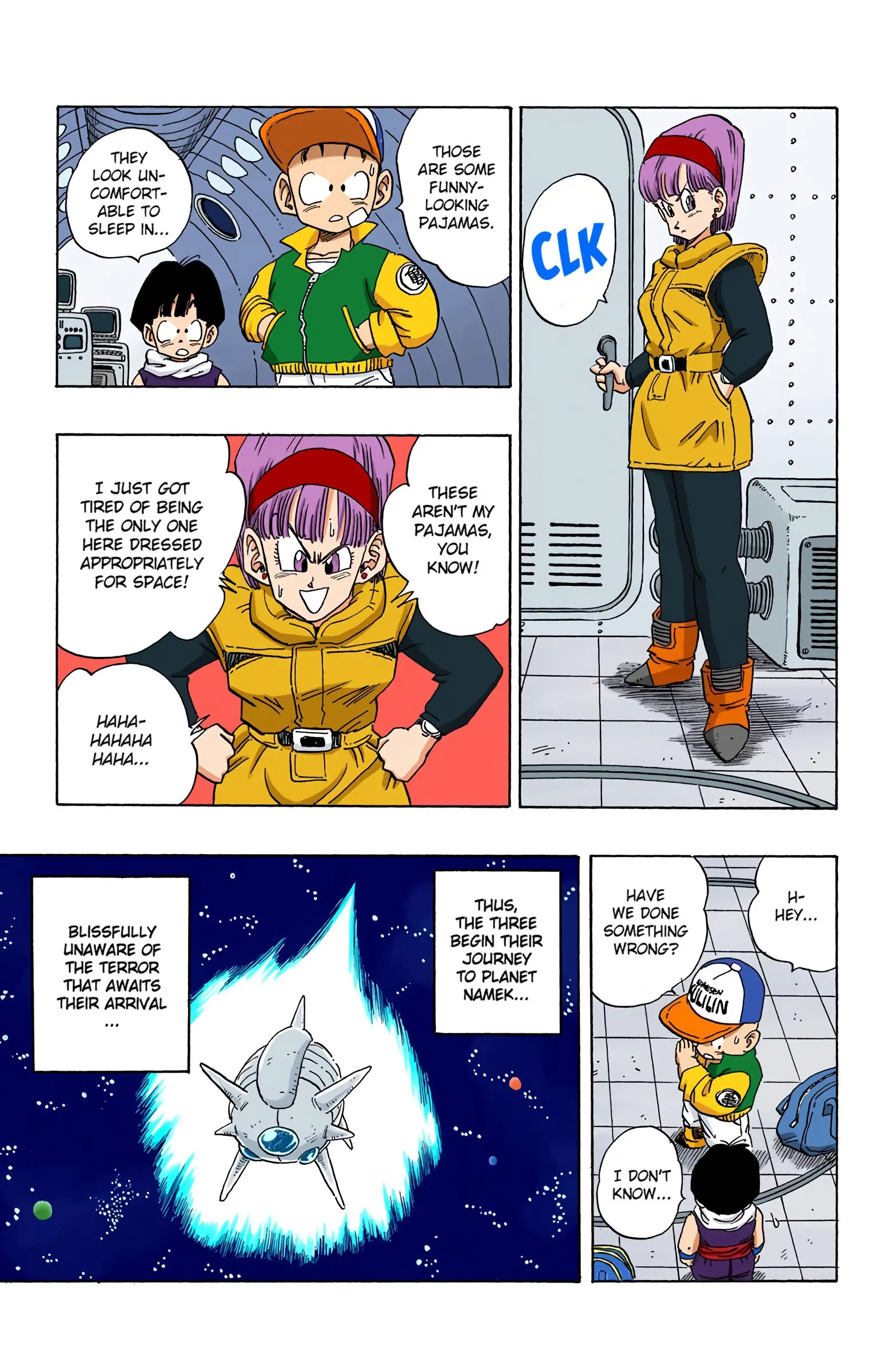 DBZ Frieza Saga Colored Manga, chapter 245, page 15