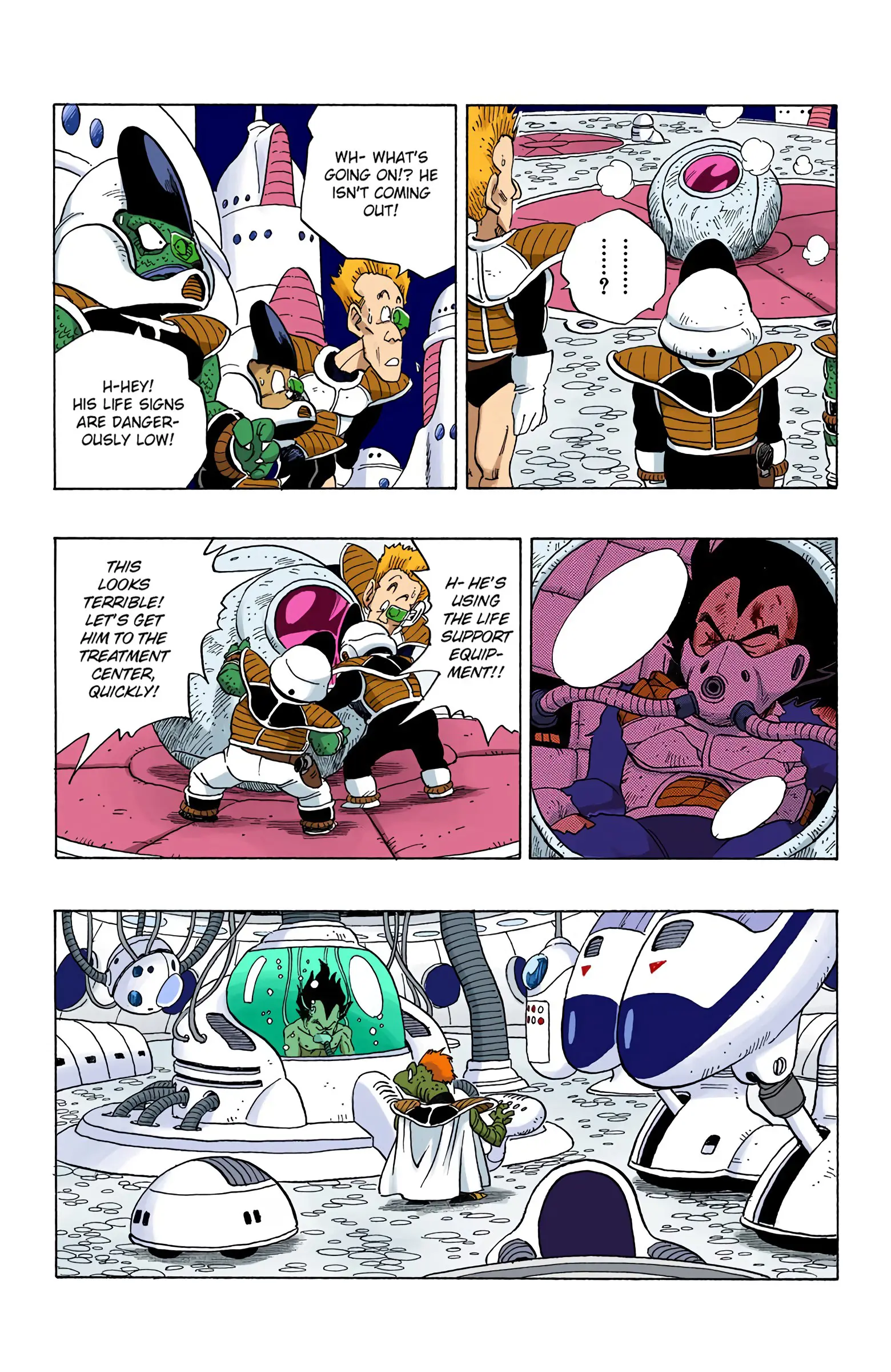 DBZ Frieza Saga Colored Manga, chapter 246, page 9