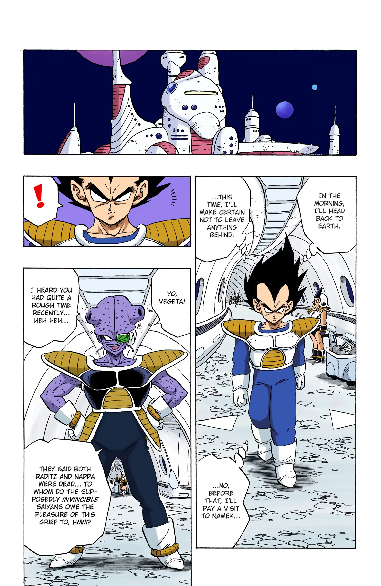 DBZ Frieza Saga Colored Manga, chapter 246, page 12