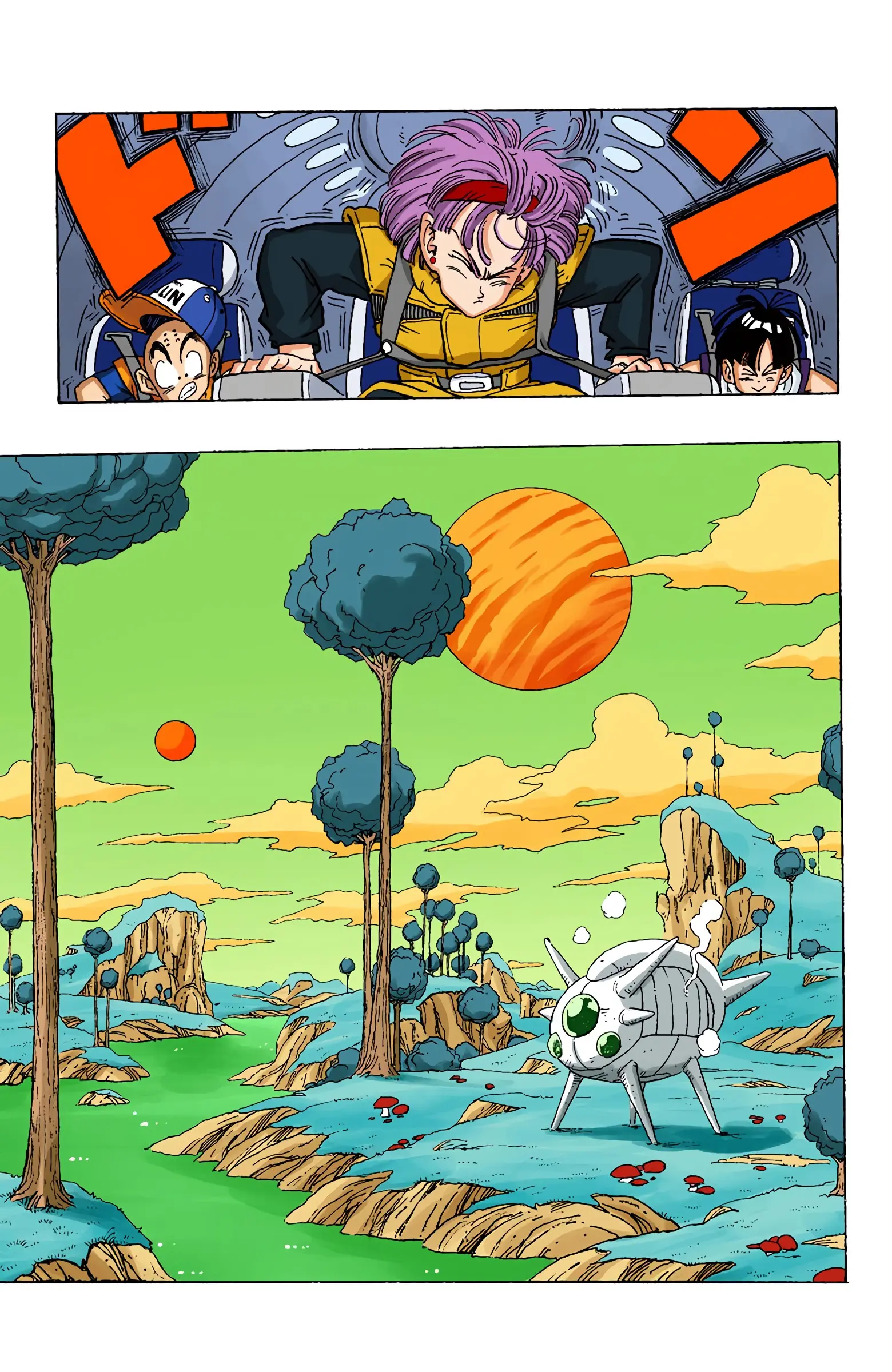 DBZ Frieza Saga Colored Manga, chapter 247, page 3