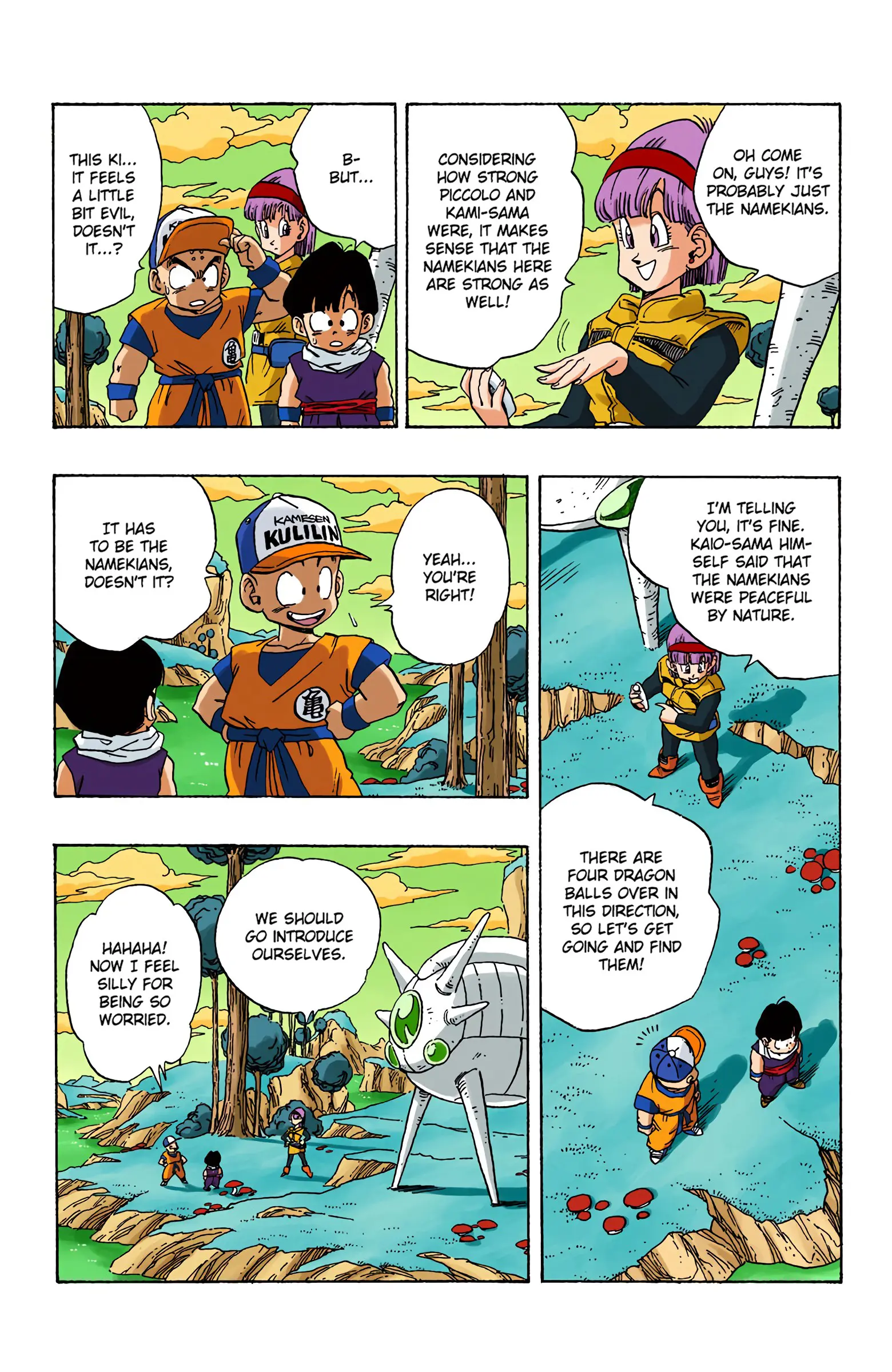 DBZ Frieza Saga Colored Manga, chapter 247, page 7