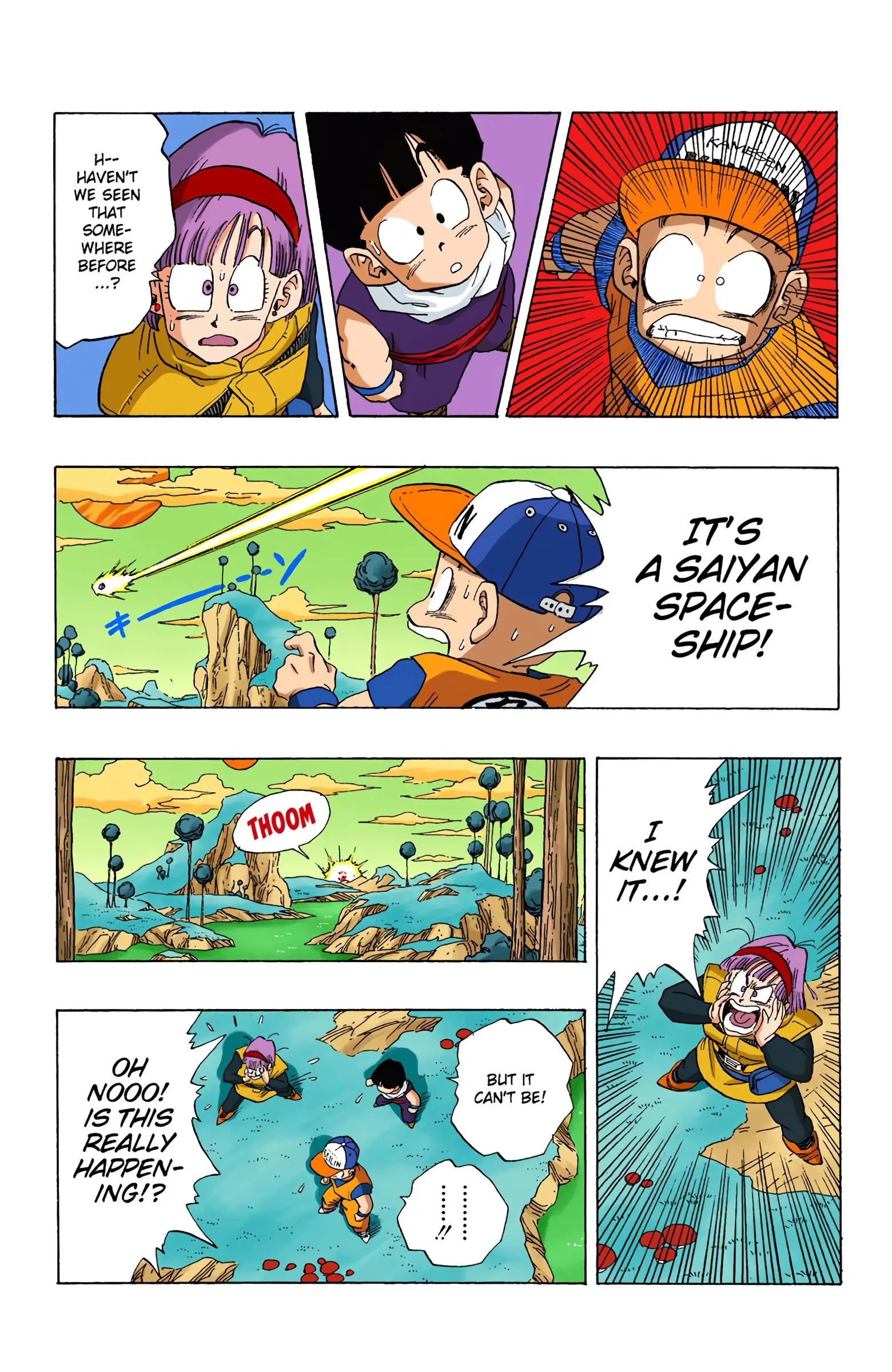 DBZ Frieza Saga Colored Manga, chapter 247, page 9