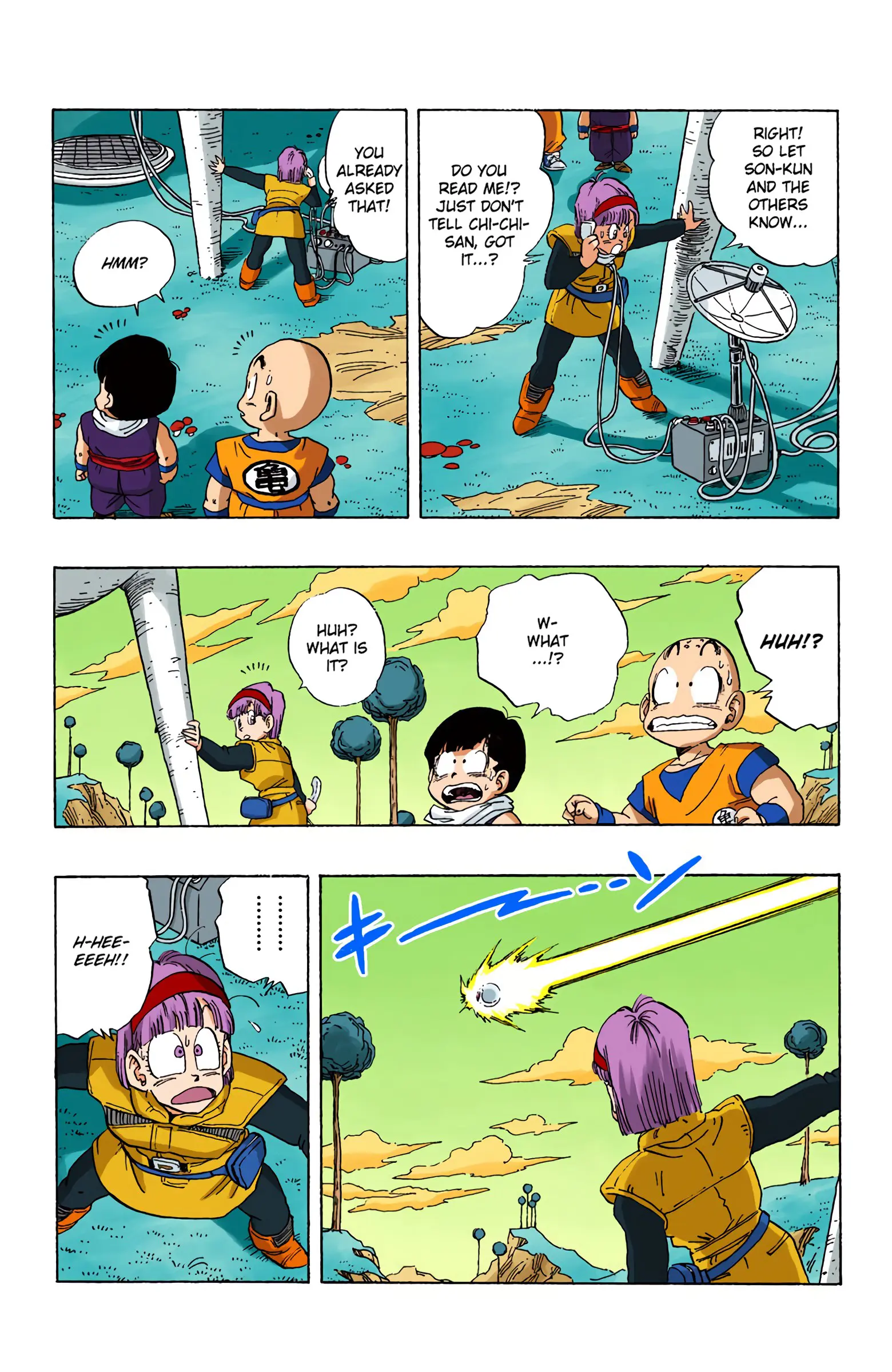 DBZ Frieza Saga Colored Manga, chapter 247, page 13