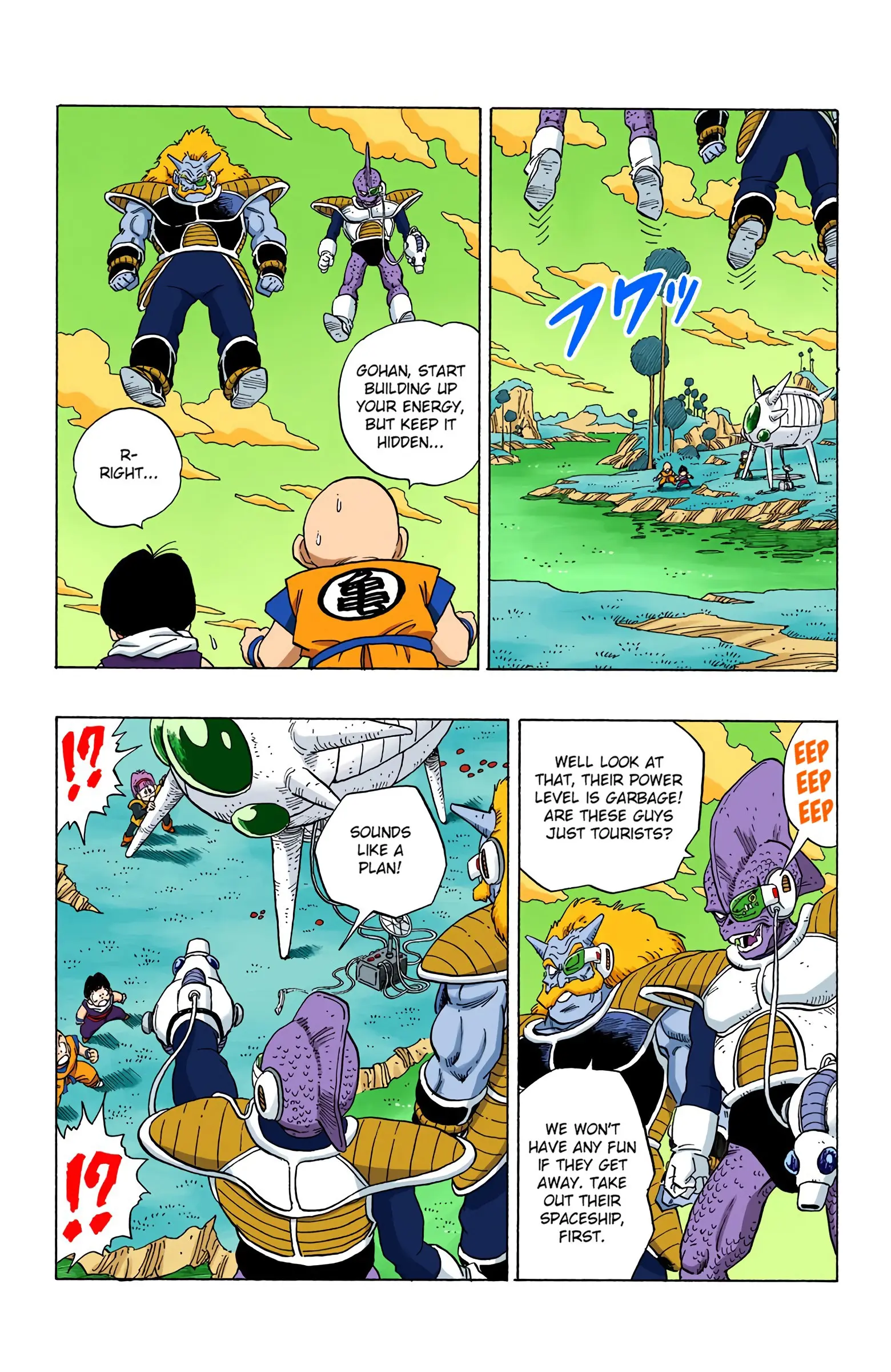DBZ Frieza Saga Colored Manga, chapter 248, page 7
