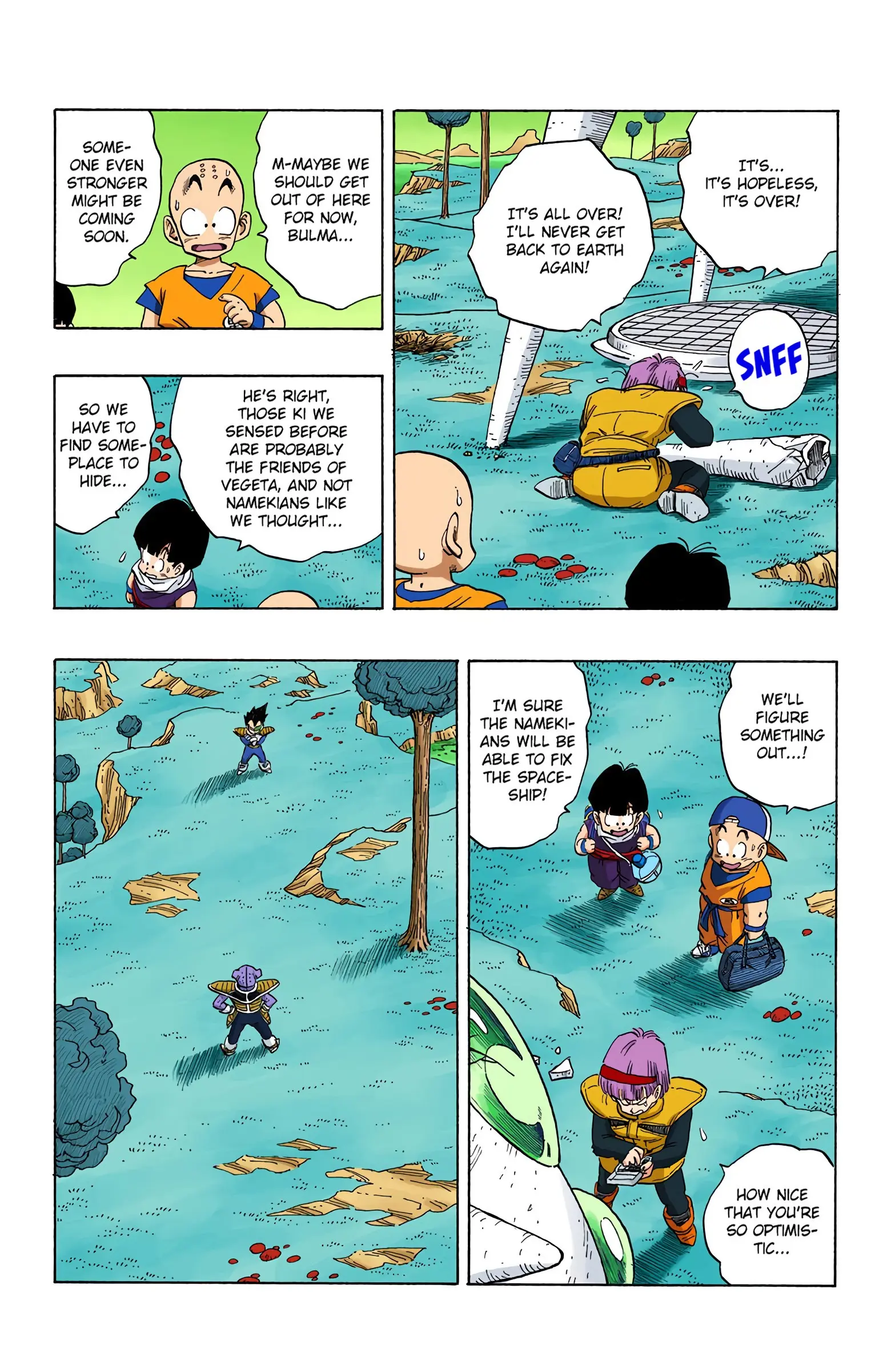 DBZ Frieza Saga Colored Manga, chapter 248, page 14