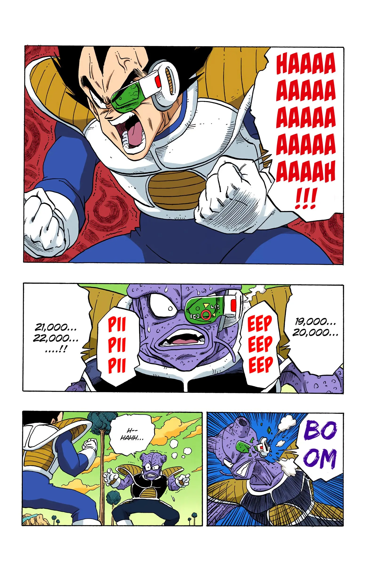 DBZ Frieza Saga Colored Manga, chapter 249, page 3