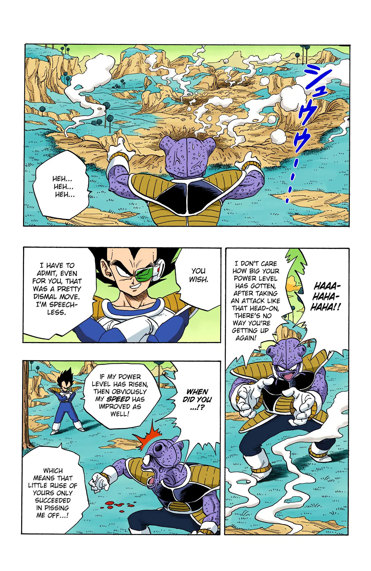DBZ Frieza Saga Colored Manga, chapter 249, page 8