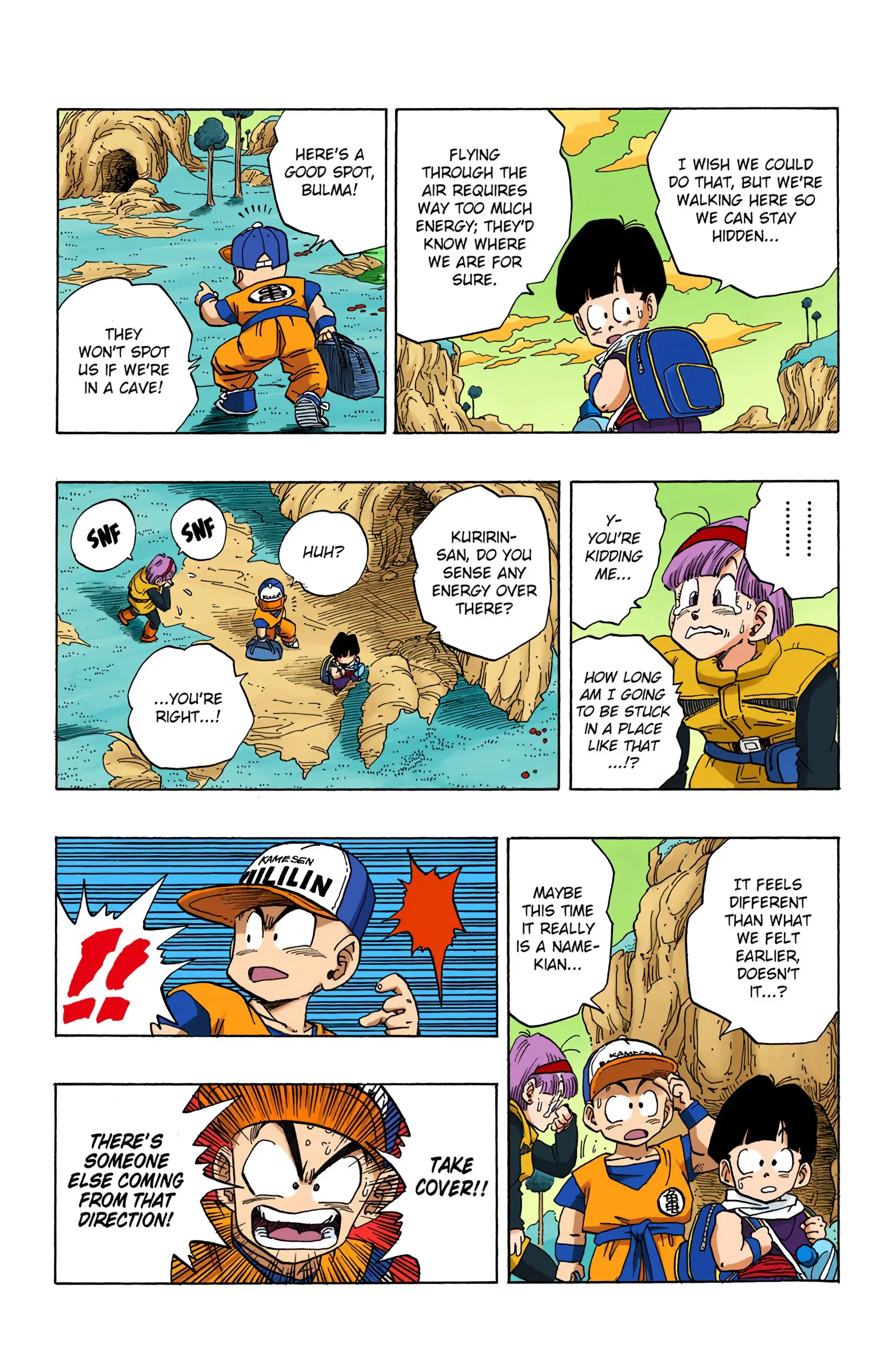 DBZ Frieza Saga Colored Manga, chapter 249, page 15