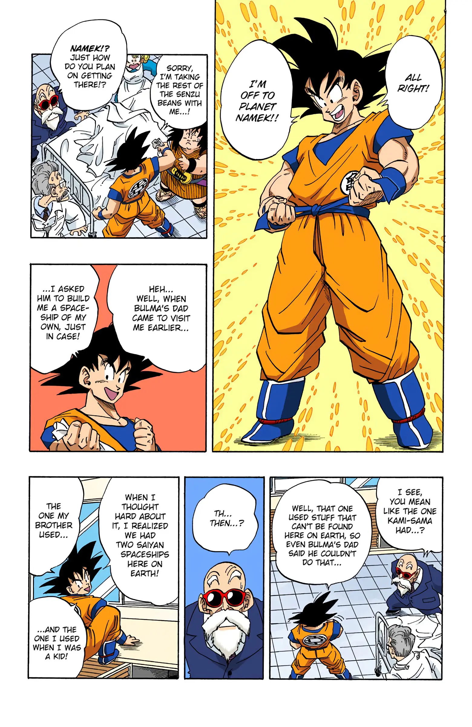 DBZ Frieza Saga Colored Manga, chapter 250, page 13