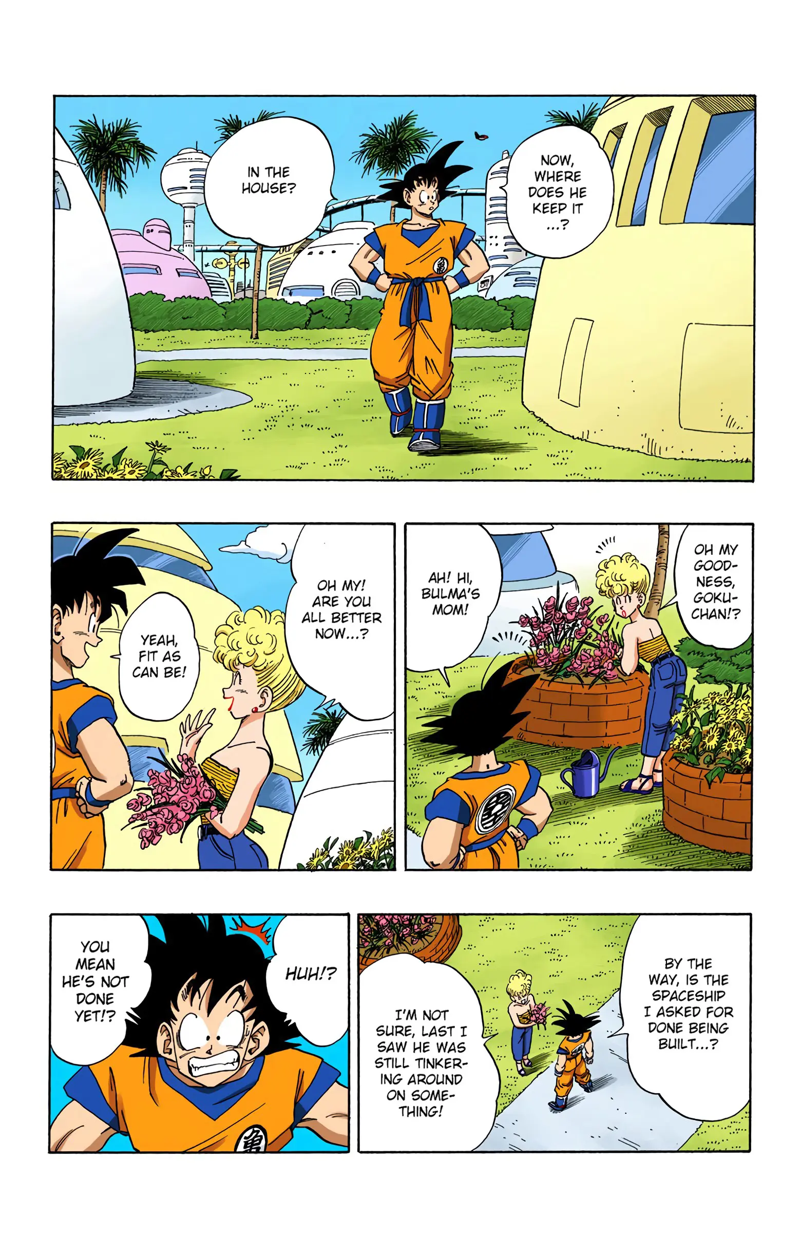 DBZ Frieza Saga Colored Manga, chapter 251, page 3