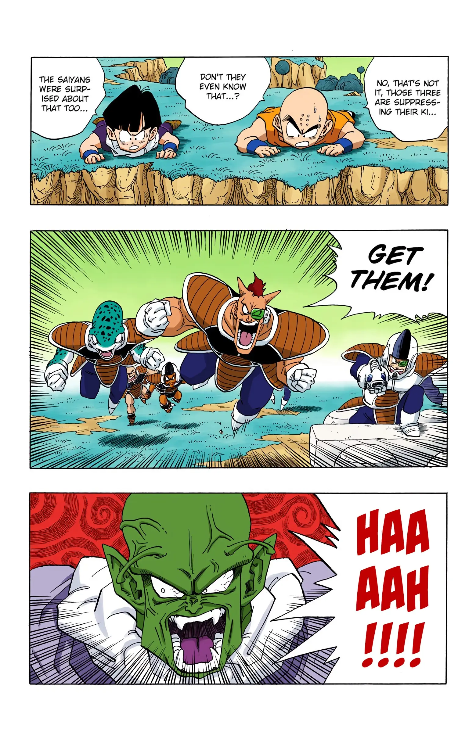 DBZ Frieza Saga Colored Manga, chapter 253, page 7