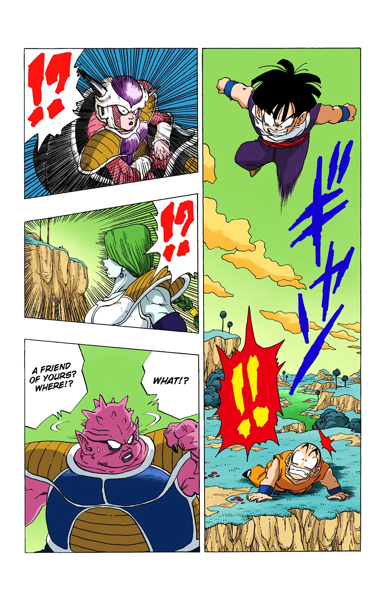 DBZ Frieza Saga Colored Manga, chapter 255, page 9