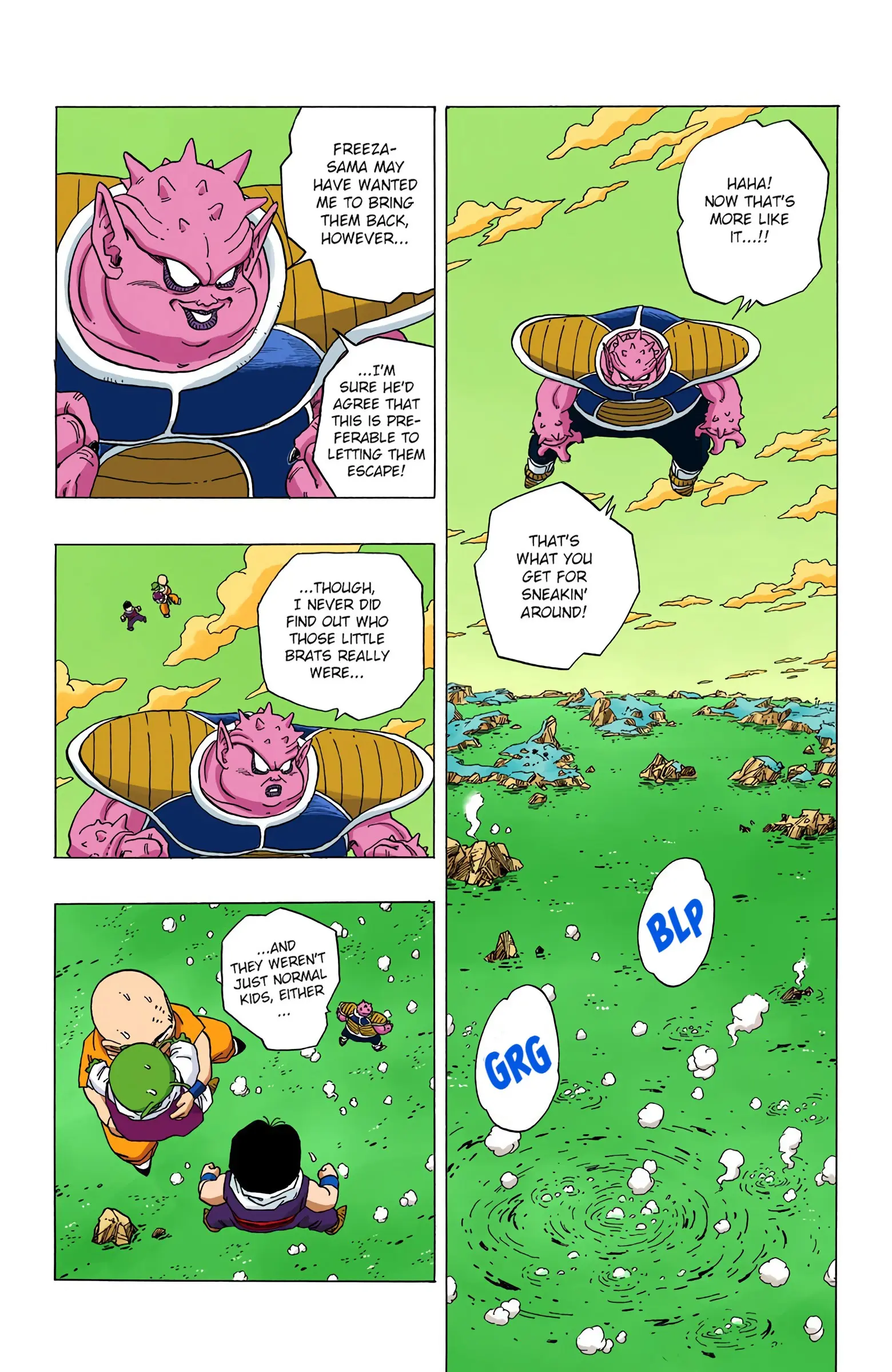 DBZ Frieza Saga Colored Manga, chapter 256, page 12