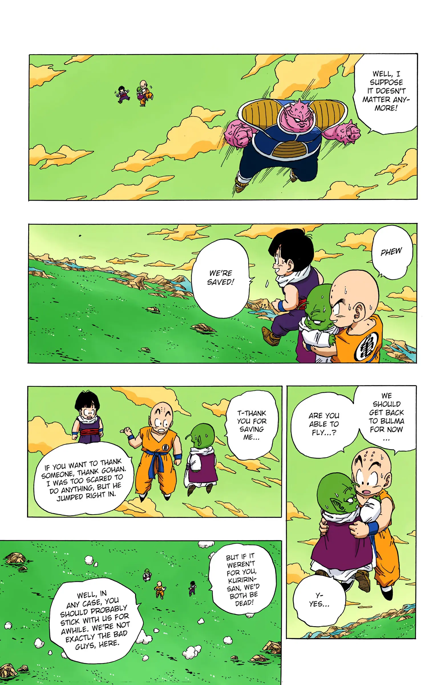 DBZ Frieza Saga Colored Manga, chapter 256, page 13