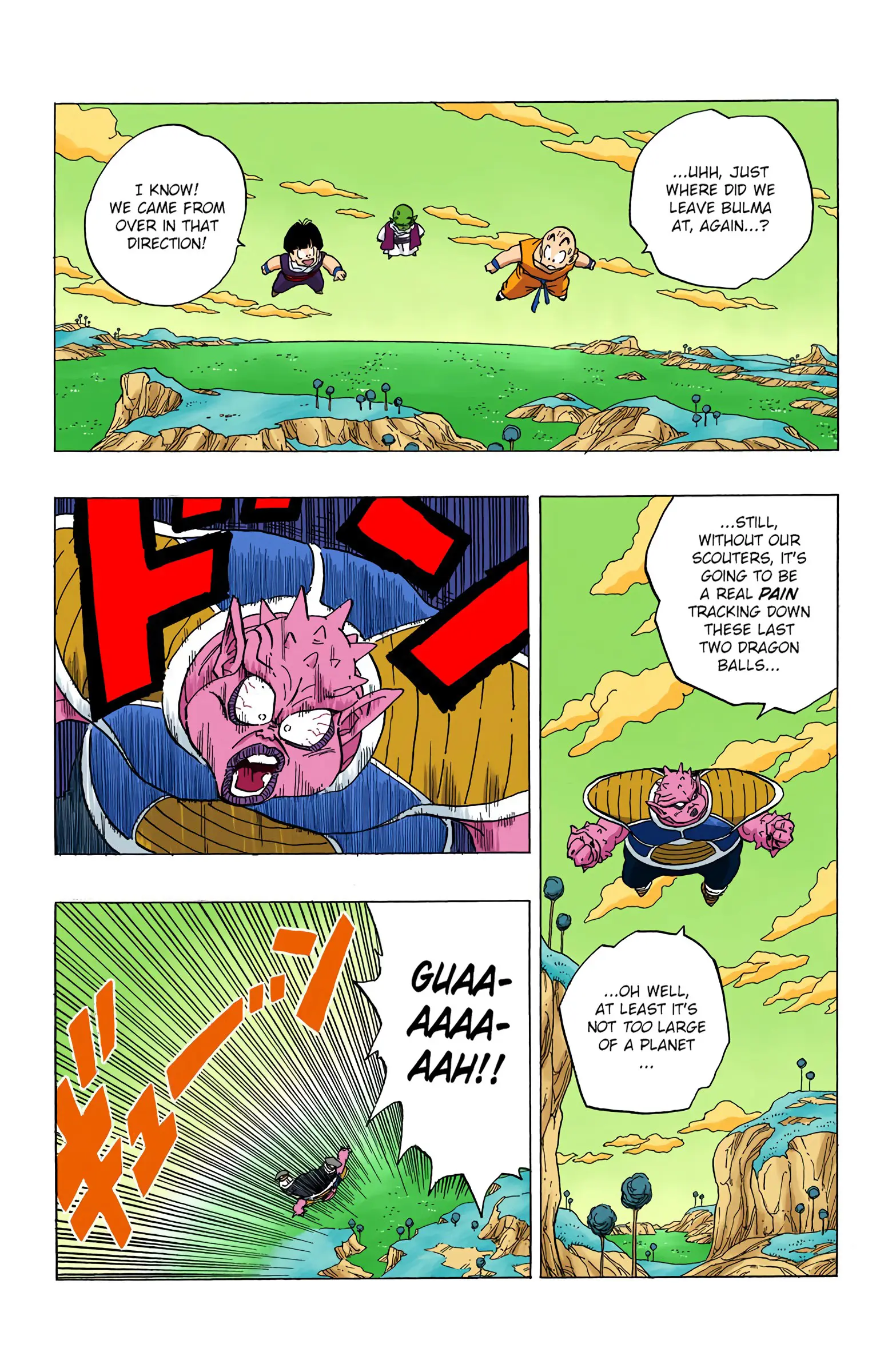 DBZ Frieza Saga Colored Manga, chapter 256, page 14