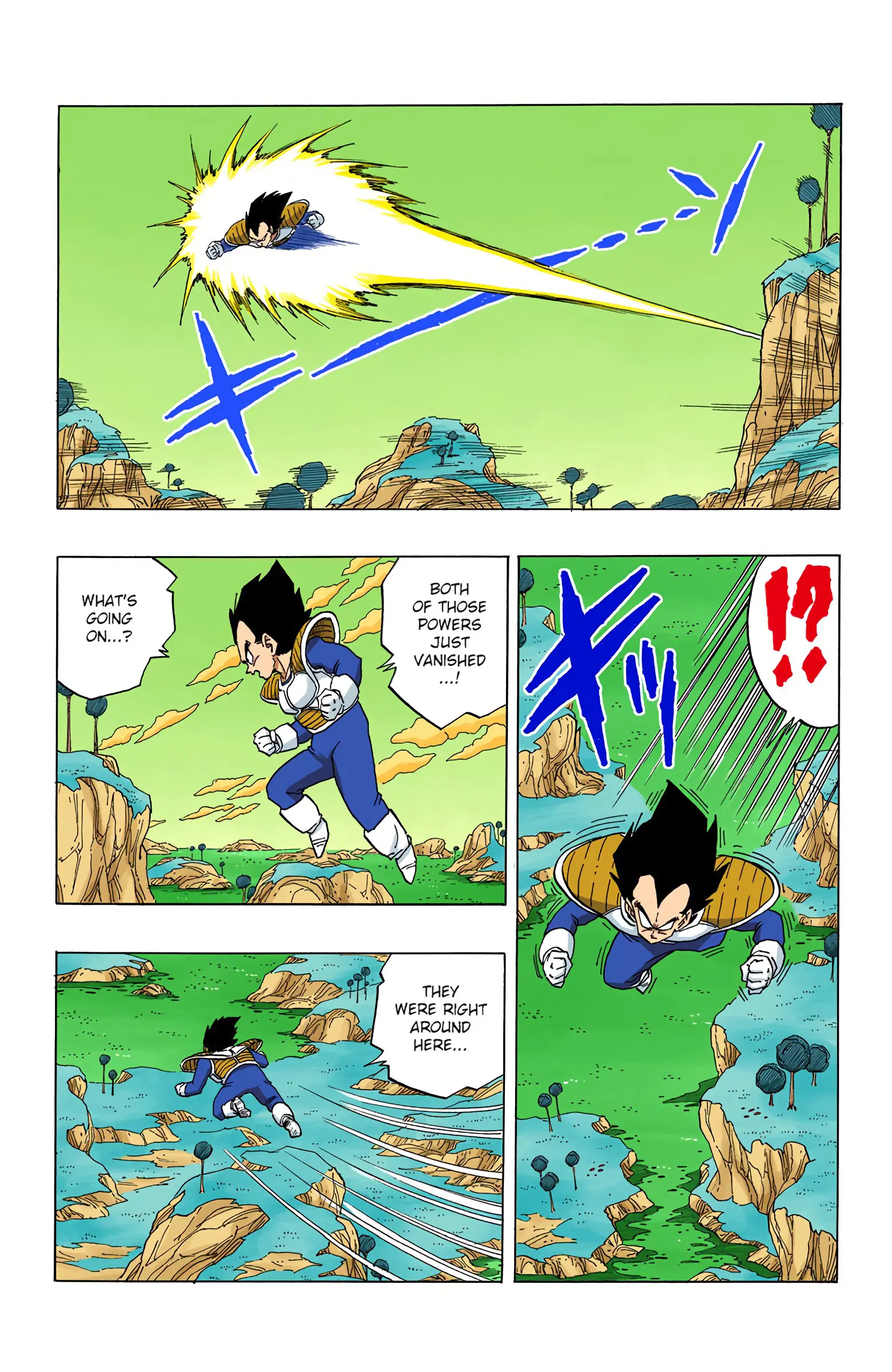 DBZ Frieza Saga Colored Manga, chapter 258, page 5